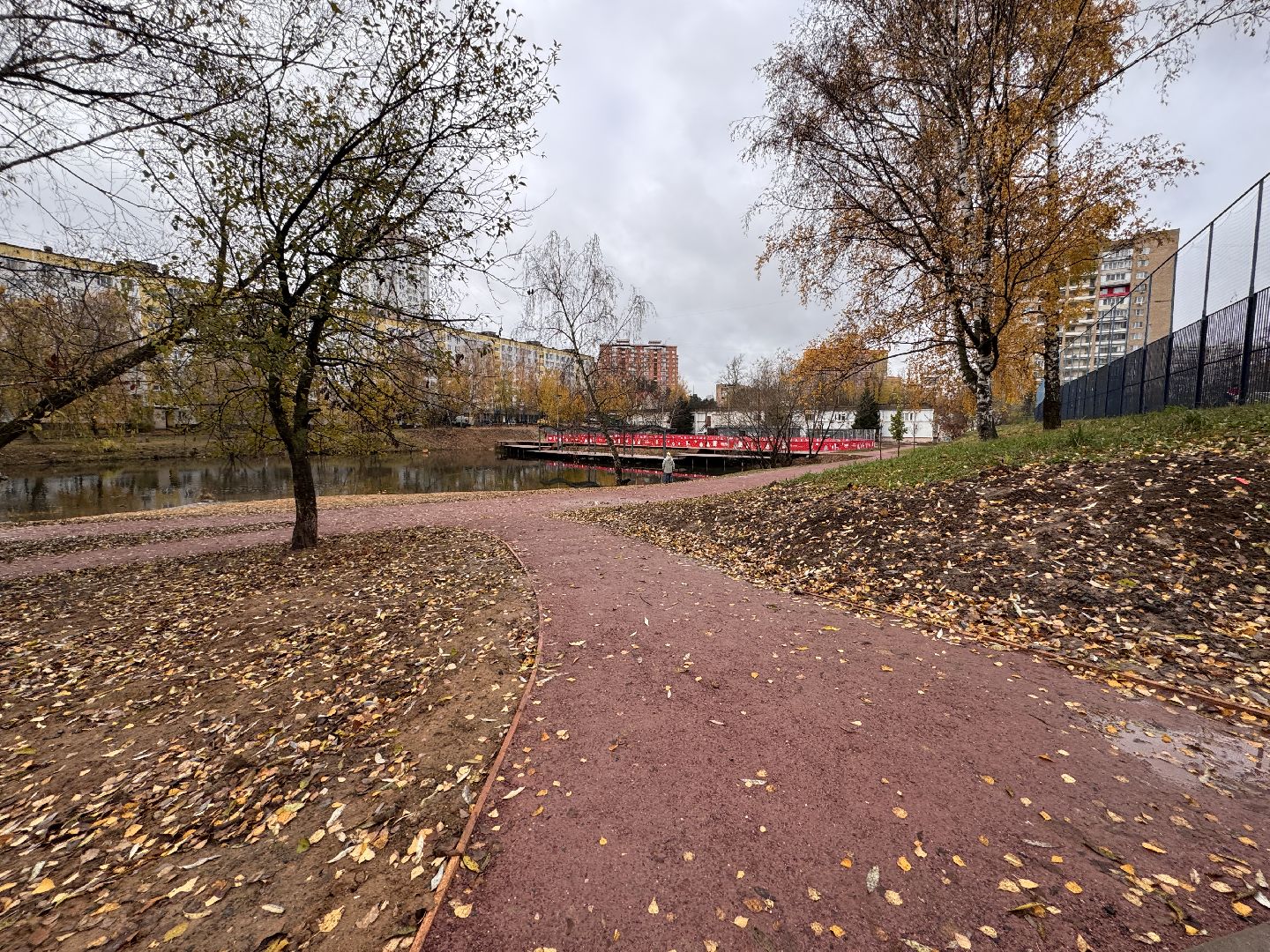 Комсомольский пруд, Хоккейная площадка, ЖК Союзный,