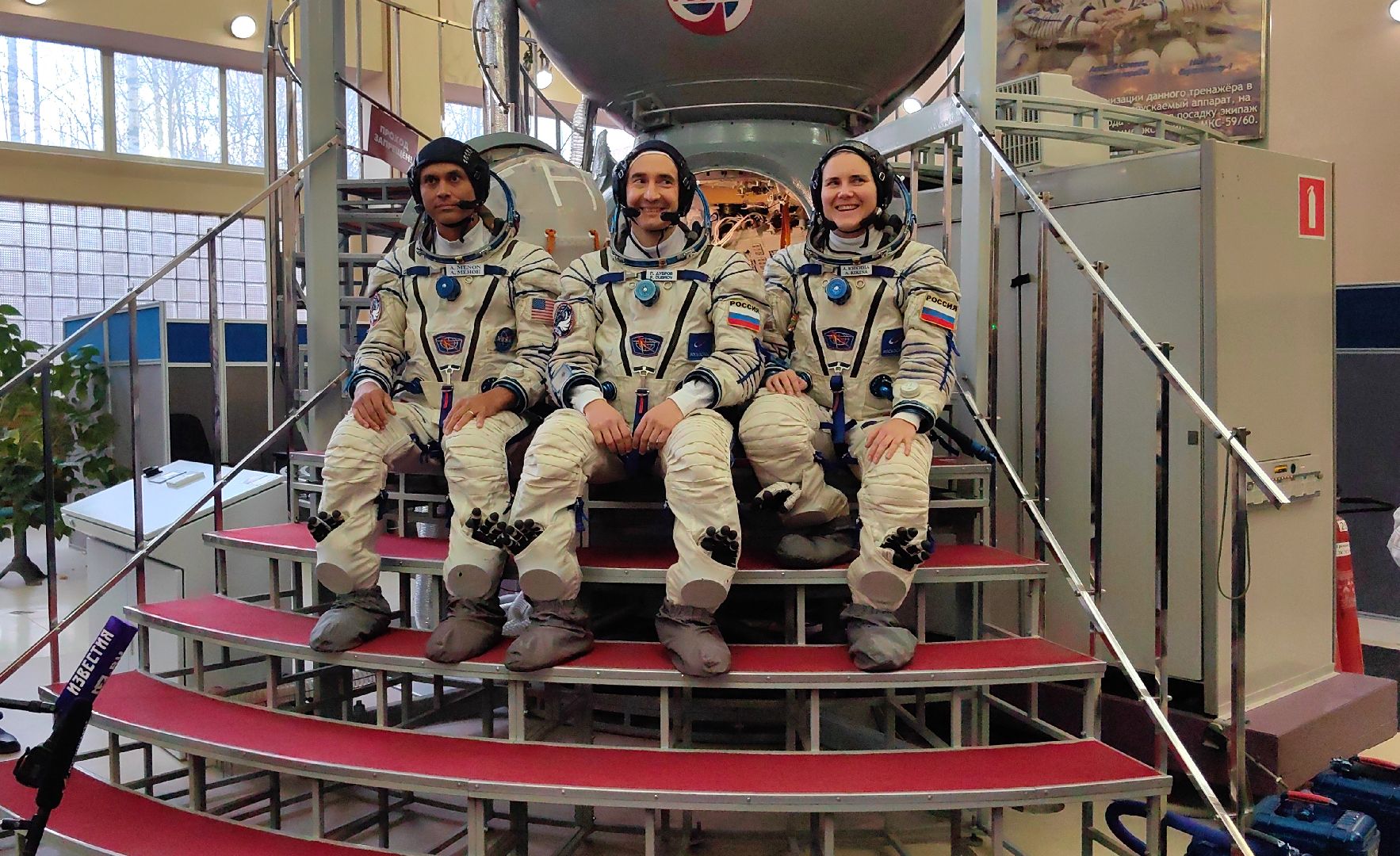 корабль союз, мкс, экипаж, экзамен,