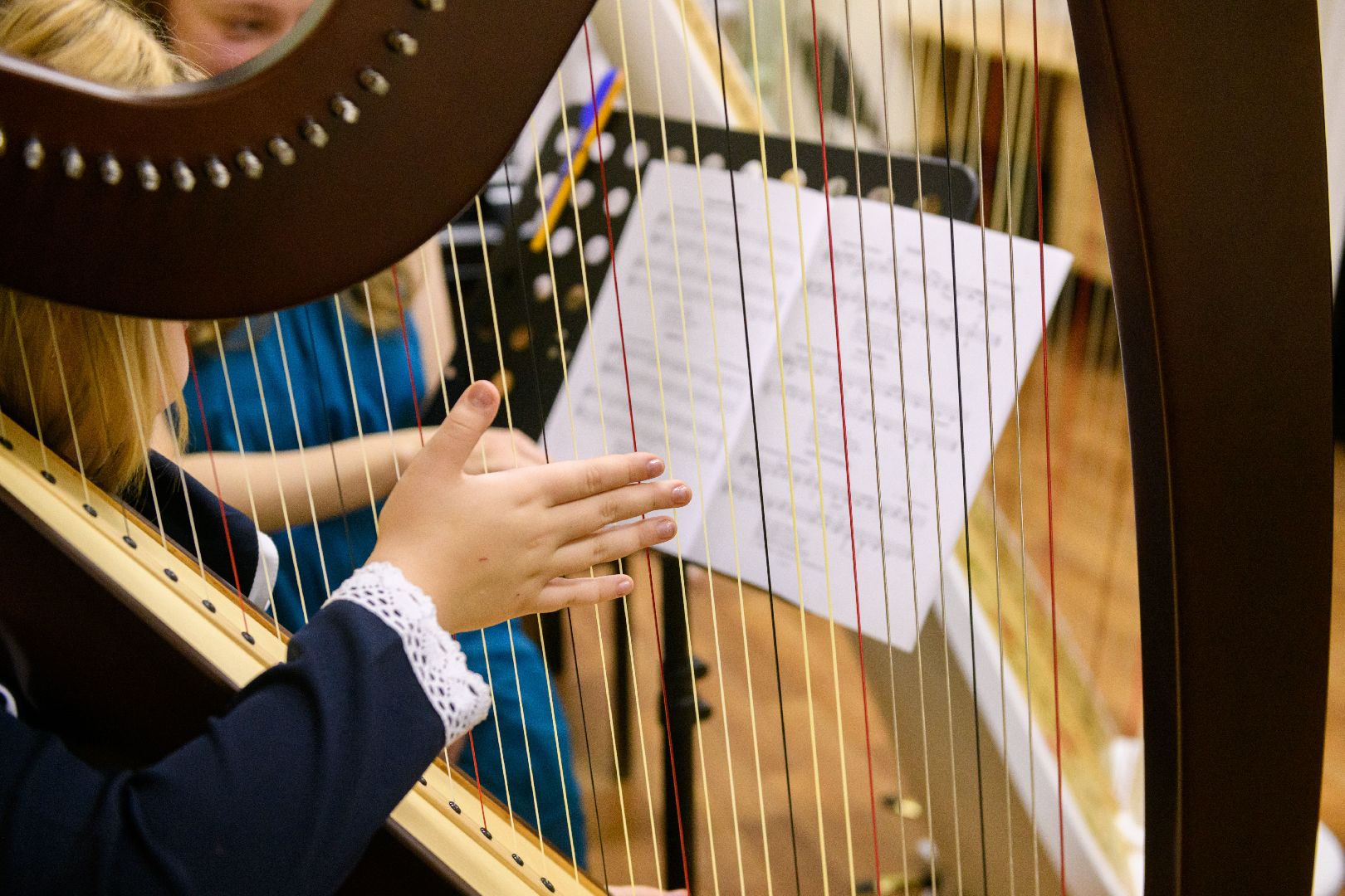 культура, образование, детская музыкальная школа, лыткарино, новый предмет, арфа, молодой педагог,