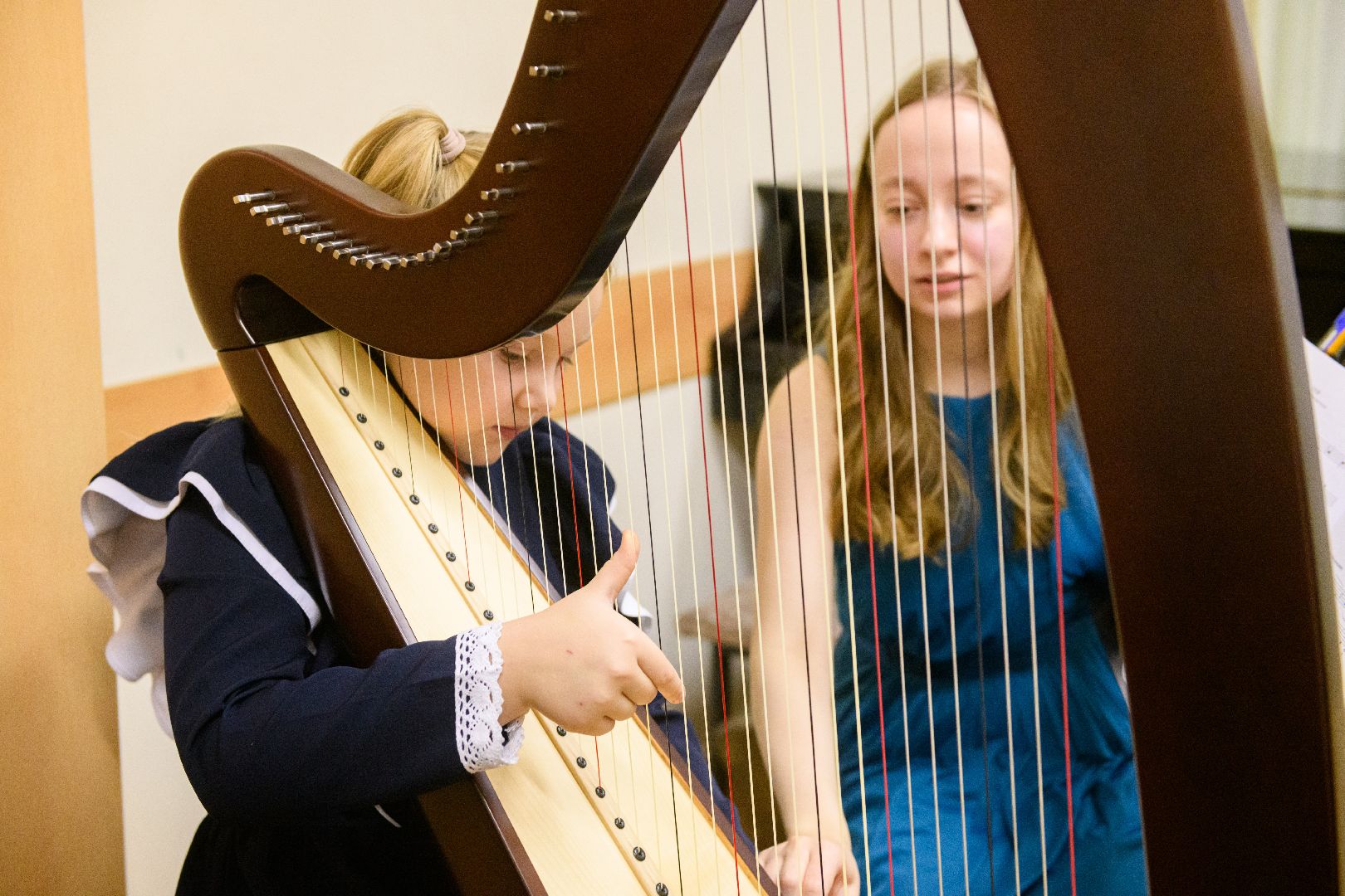 культура, образование, детская музыкальная школа, лыткарино, новый предмет, арфа, молодой педагог,