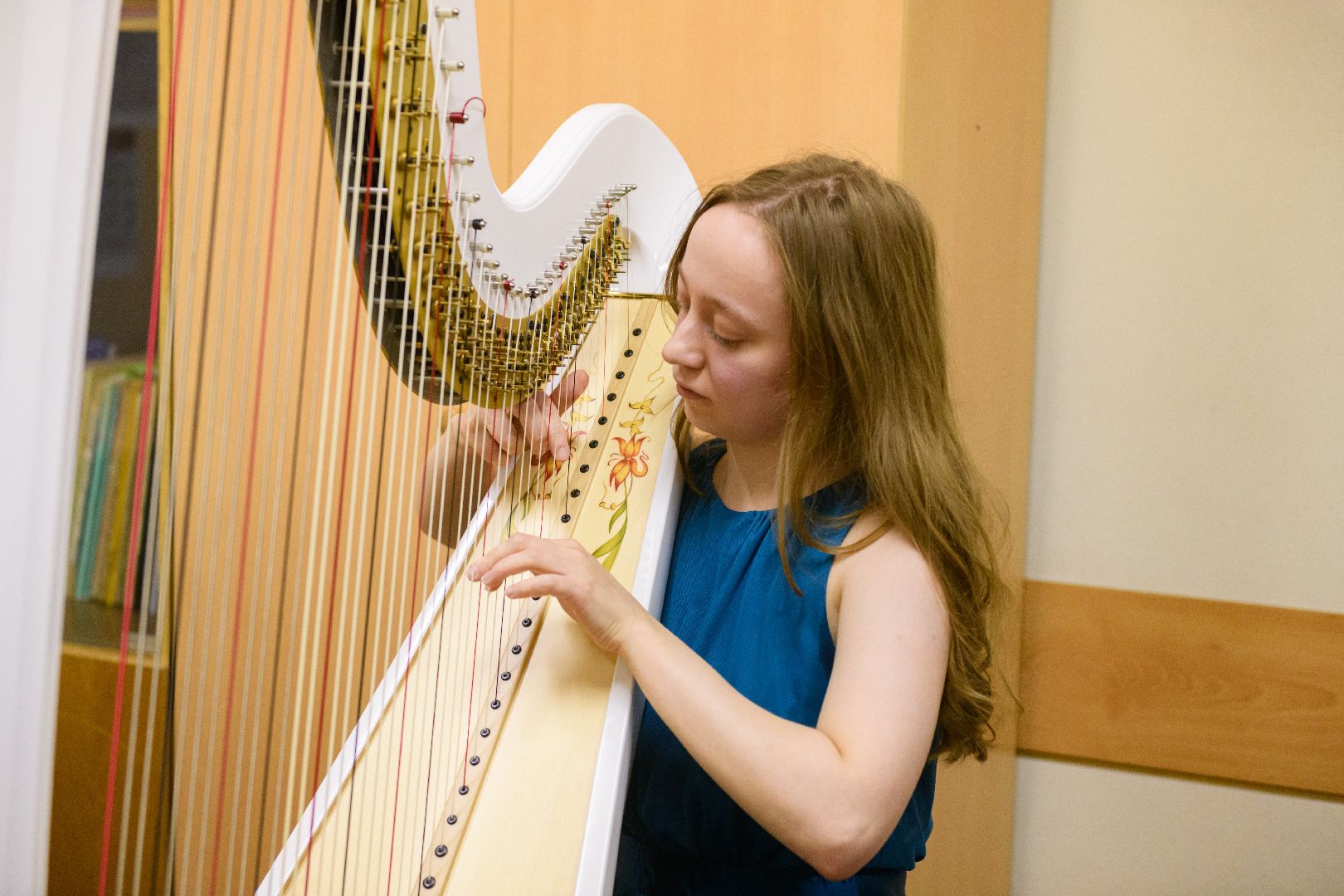 культура, образование, детская музыкальная школа, лыткарино, новый предмет, арфа, молодой педагог,