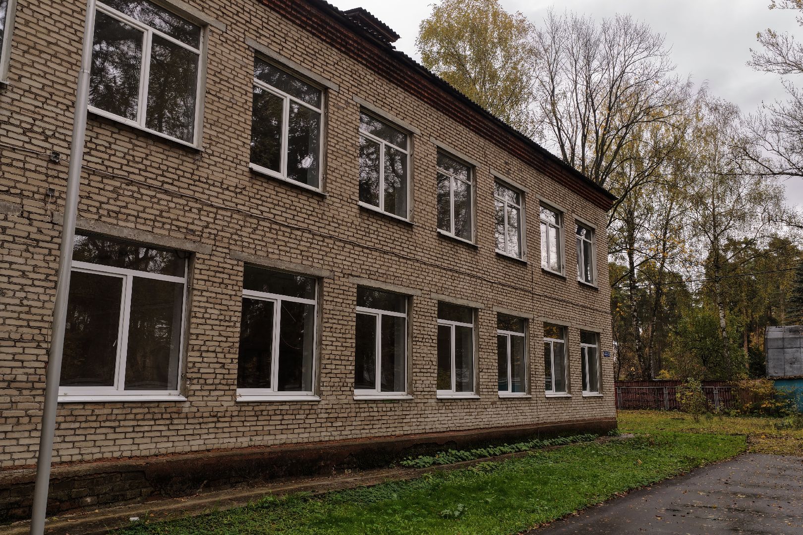 видео с коптера, школа 21 в щелково,