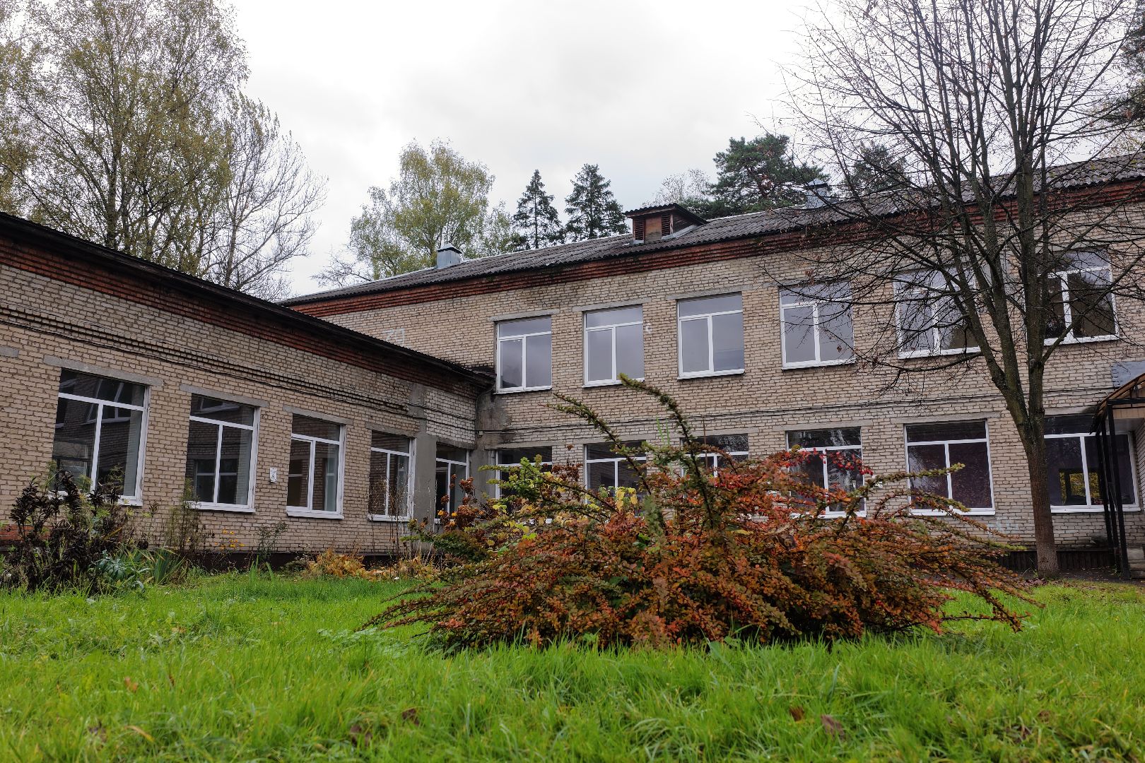 видео с коптера, школа 21 в щелково,