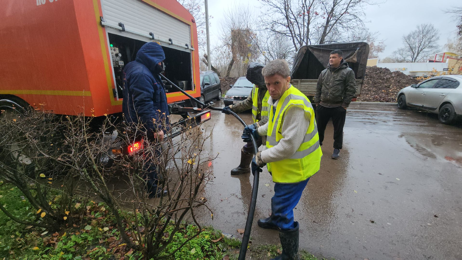 кашира, жкх, каналопромывочная машина, новая техника, трансформация , модернизация, канализационная сеть, губернатор,