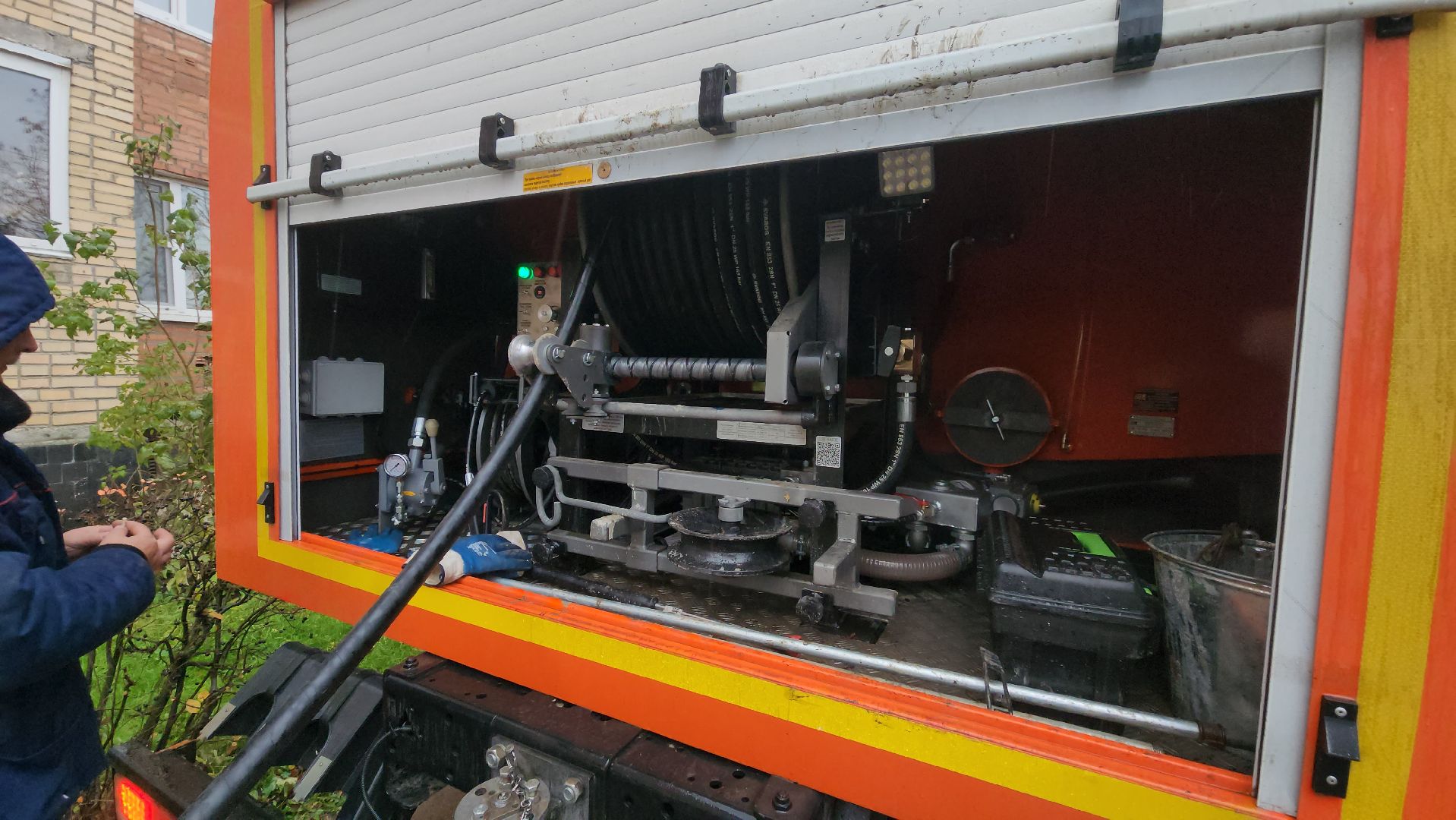 кашира, жкх, каналопромывочная машина, новая техника, трансформация , модернизация, канализационная сеть, губернатор,