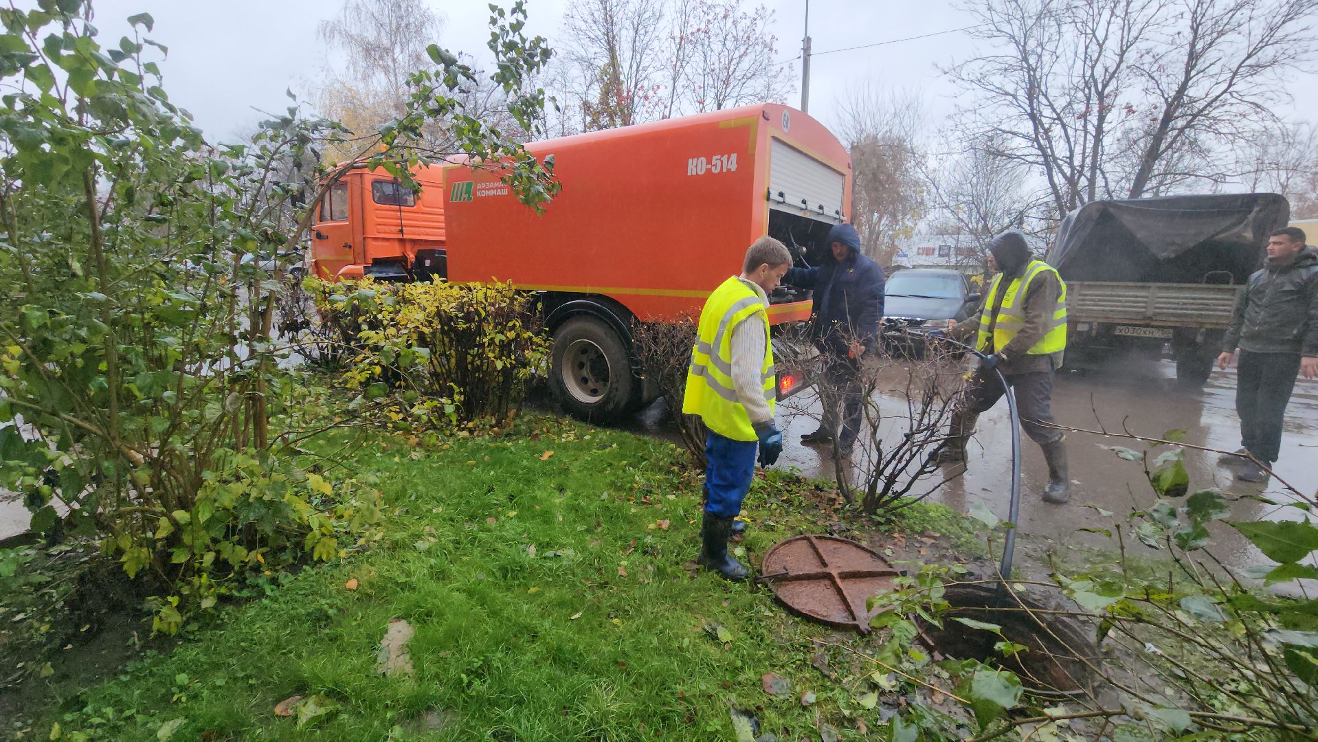 кашира, жкх, каналопромывочная машина, новая техника, трансформация , модернизация, канализационная сеть, губернатор,