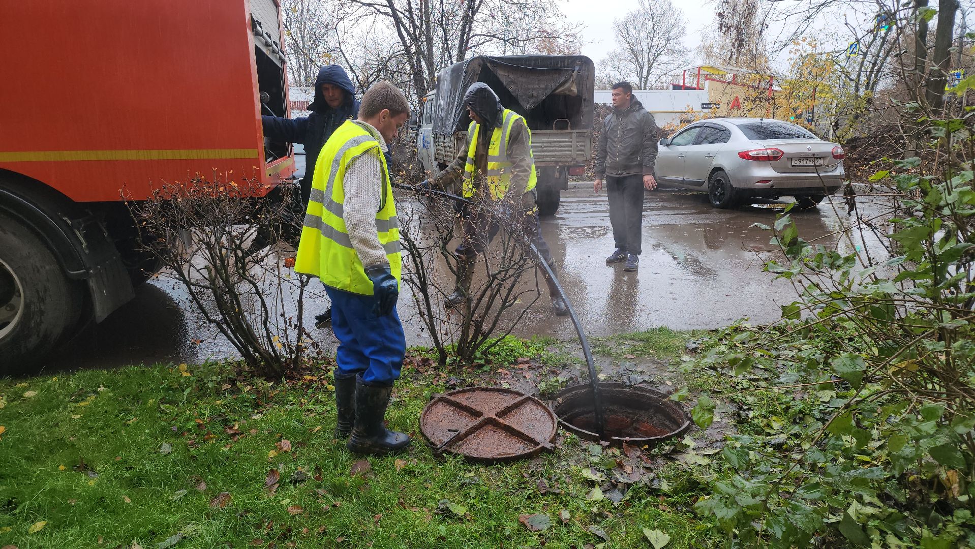 кашира, жкх, каналопромывочная машина, новая техника, трансформация , модернизация, канализационная сеть, губернатор,