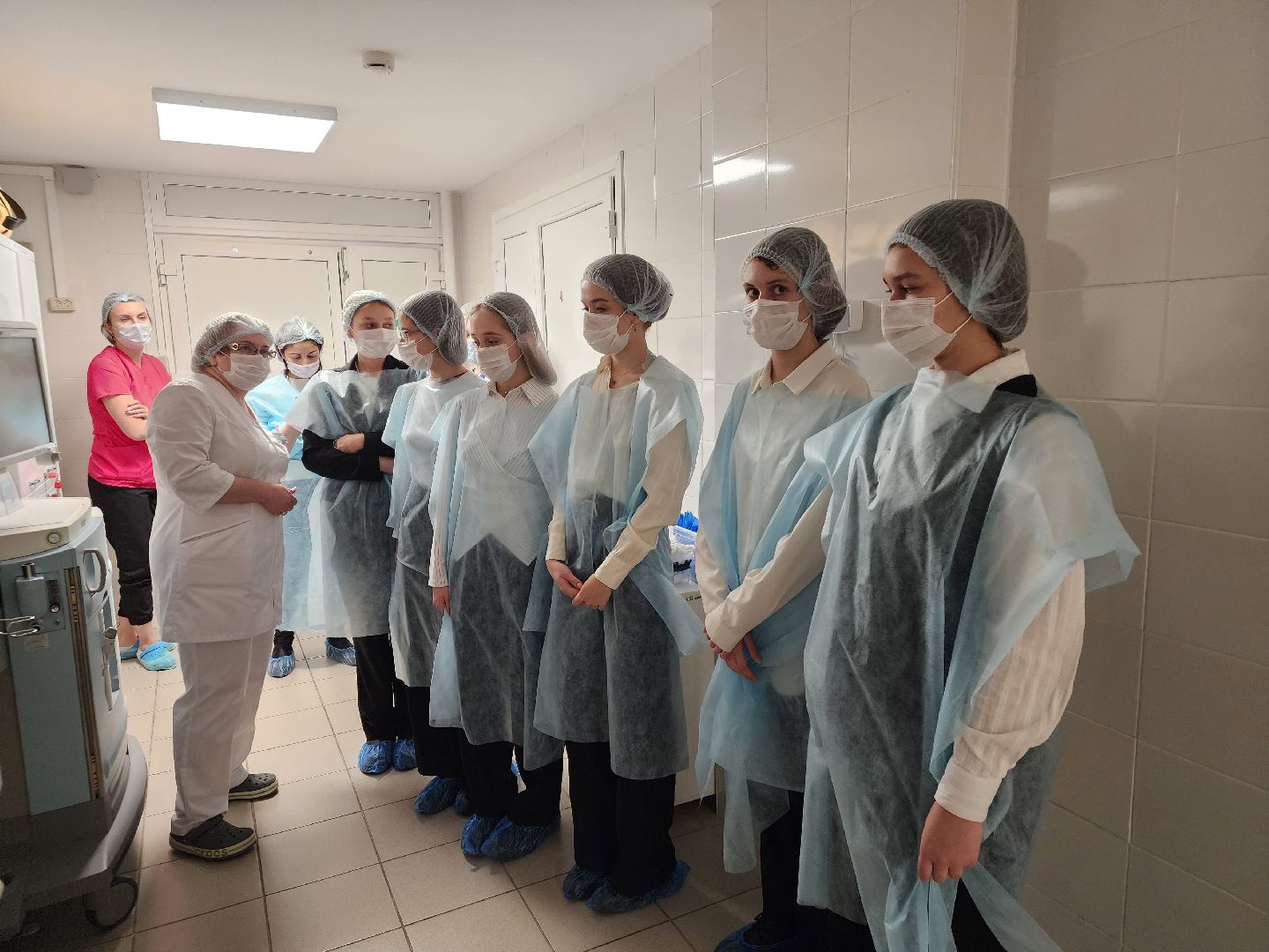 Подольск , подольская детская больница, Экскурсия, Профориентация ,