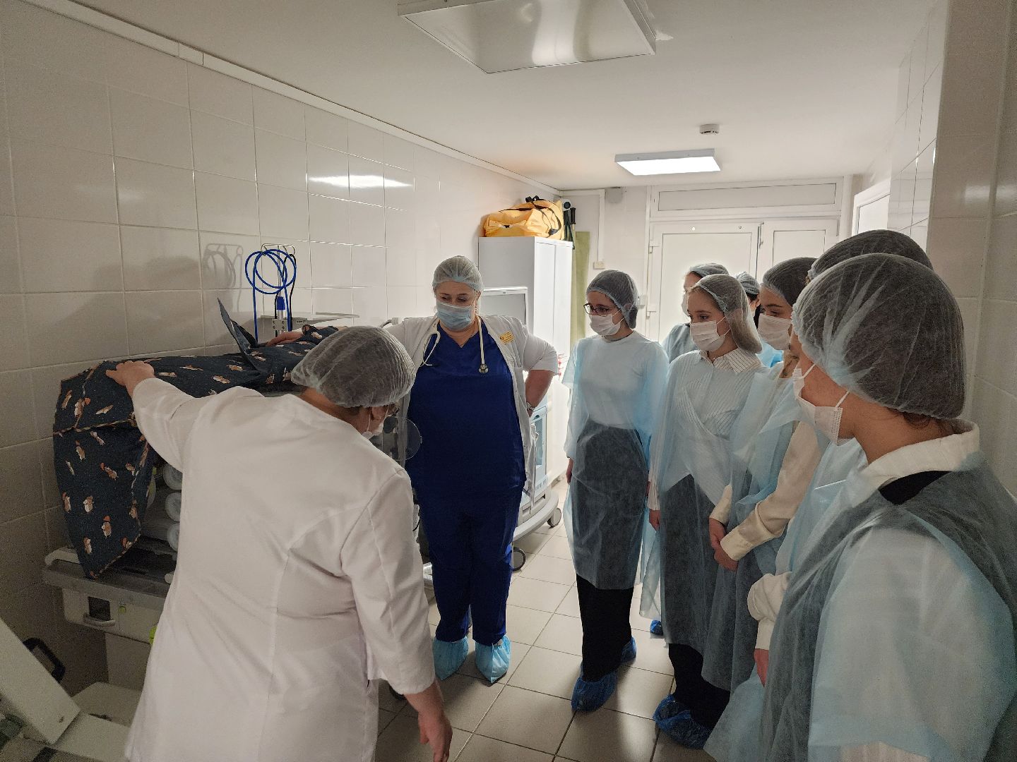 Подольск , подольская детская больница, Экскурсия, Профориентация ,