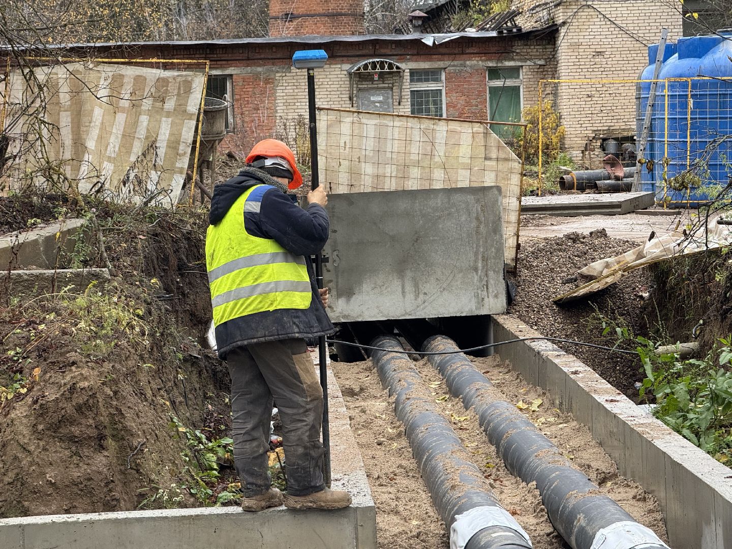 Сергиево-Посадский городской округ, Хотьково, теплотрасса,