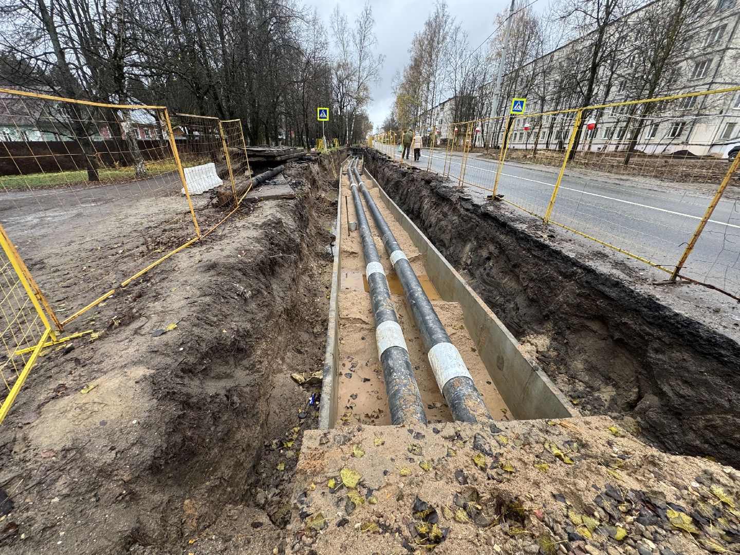 Сергиево-Посадский городской округ, Хотьково, теплотрасса,