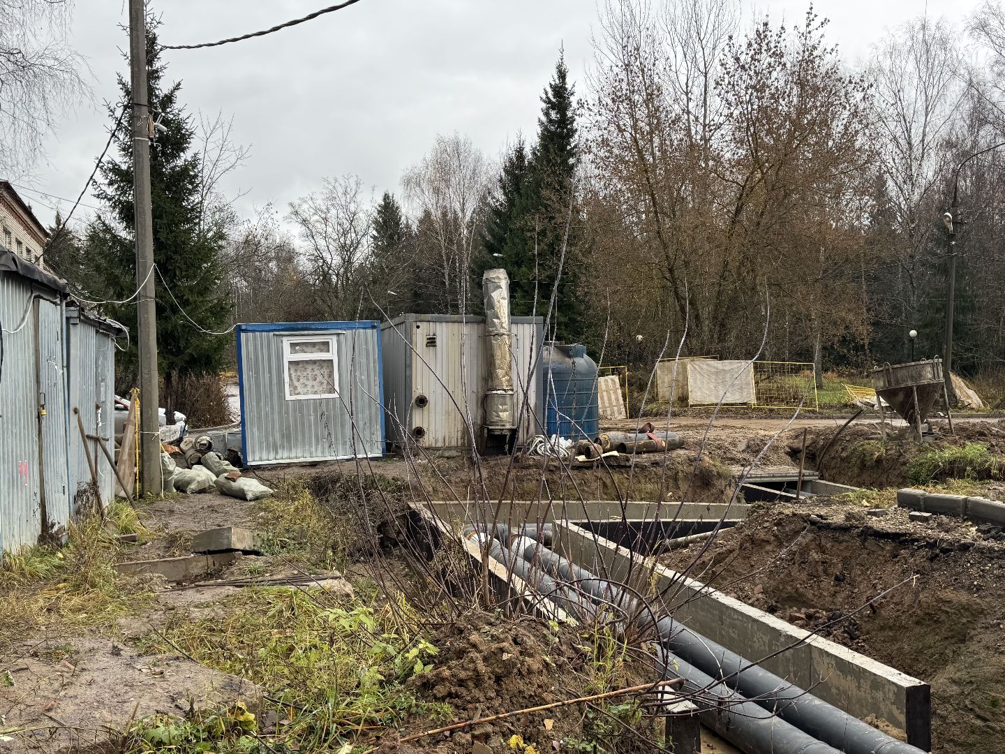 Сергиево-Посадский городской округ, Хотьково, теплотрасса,