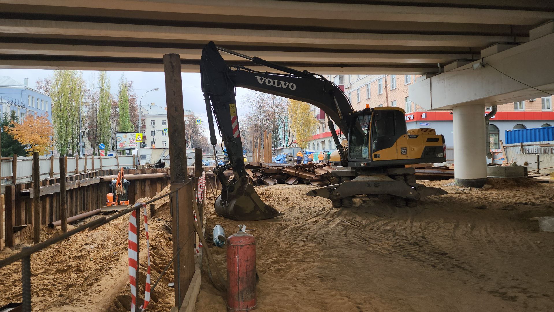 люберцы, реконструкция октябрьского проспекта, подземные пешеходные переходы,