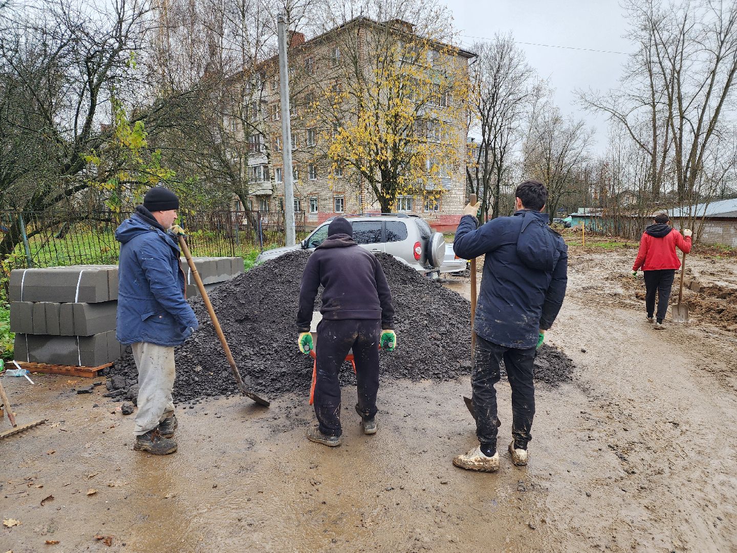 красноармейск, городской округ пушкинский,  пешеходный маршрут,благоустройство , ремонт теплотрассы,