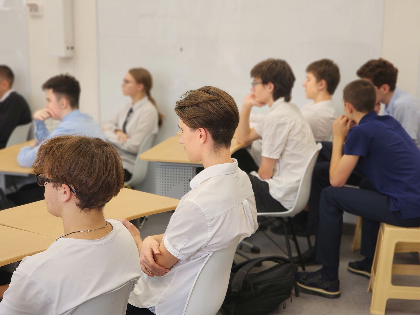 дубна, лицей кадышевского, профориентационный урок, билет в будущее,