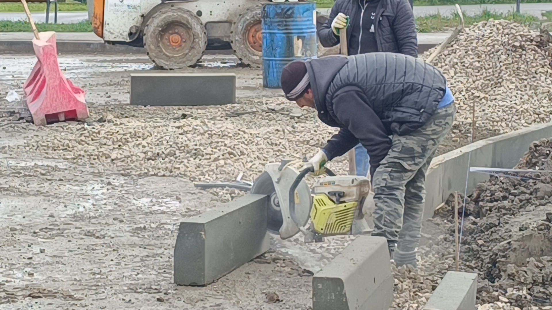 дорога, парк, лобня,