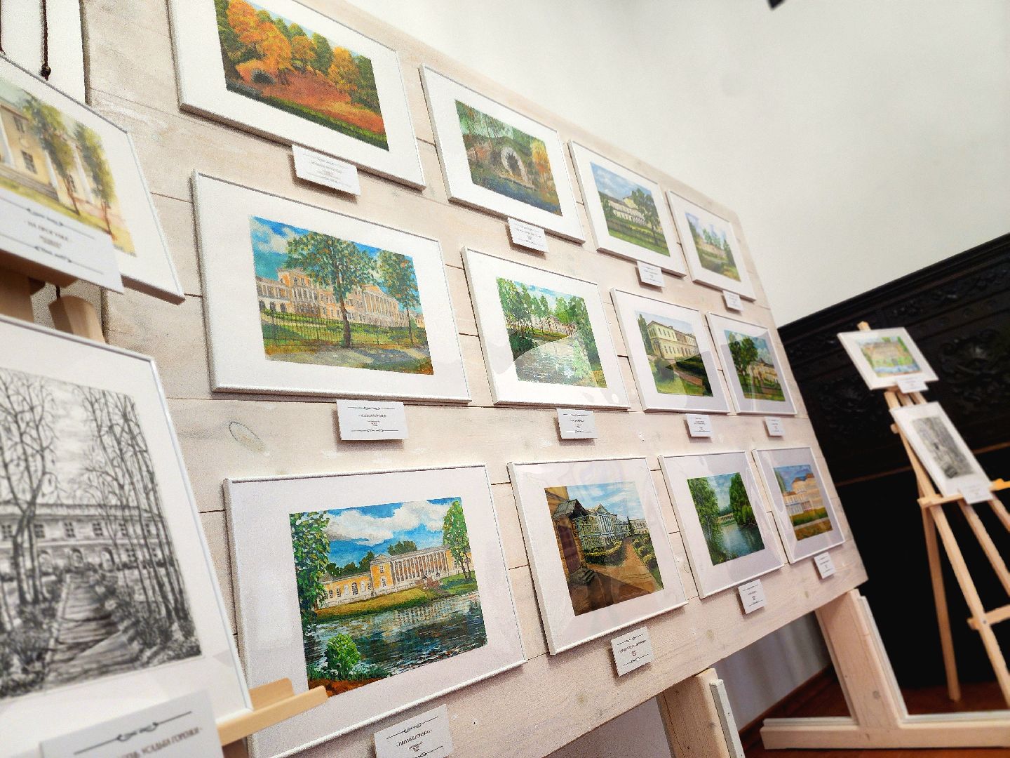 активное долголетие, усадьба горенки, выставка, живопись,