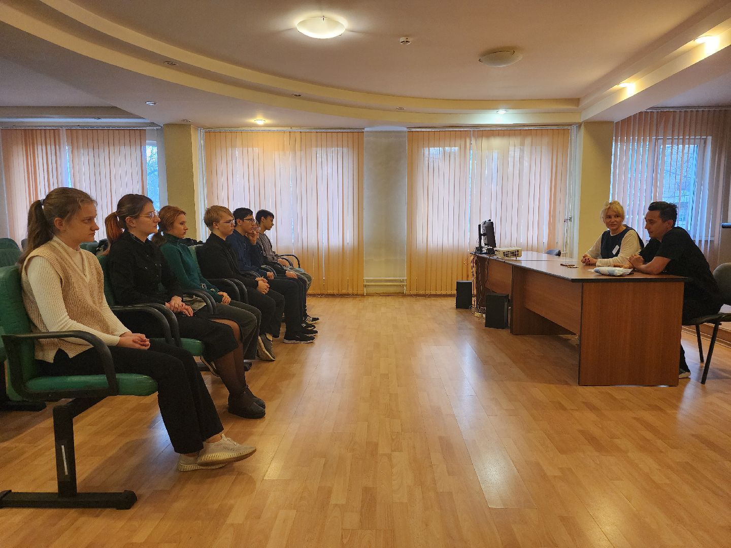 фрязино, медицинский класс, экскурсия, больница, школьники,