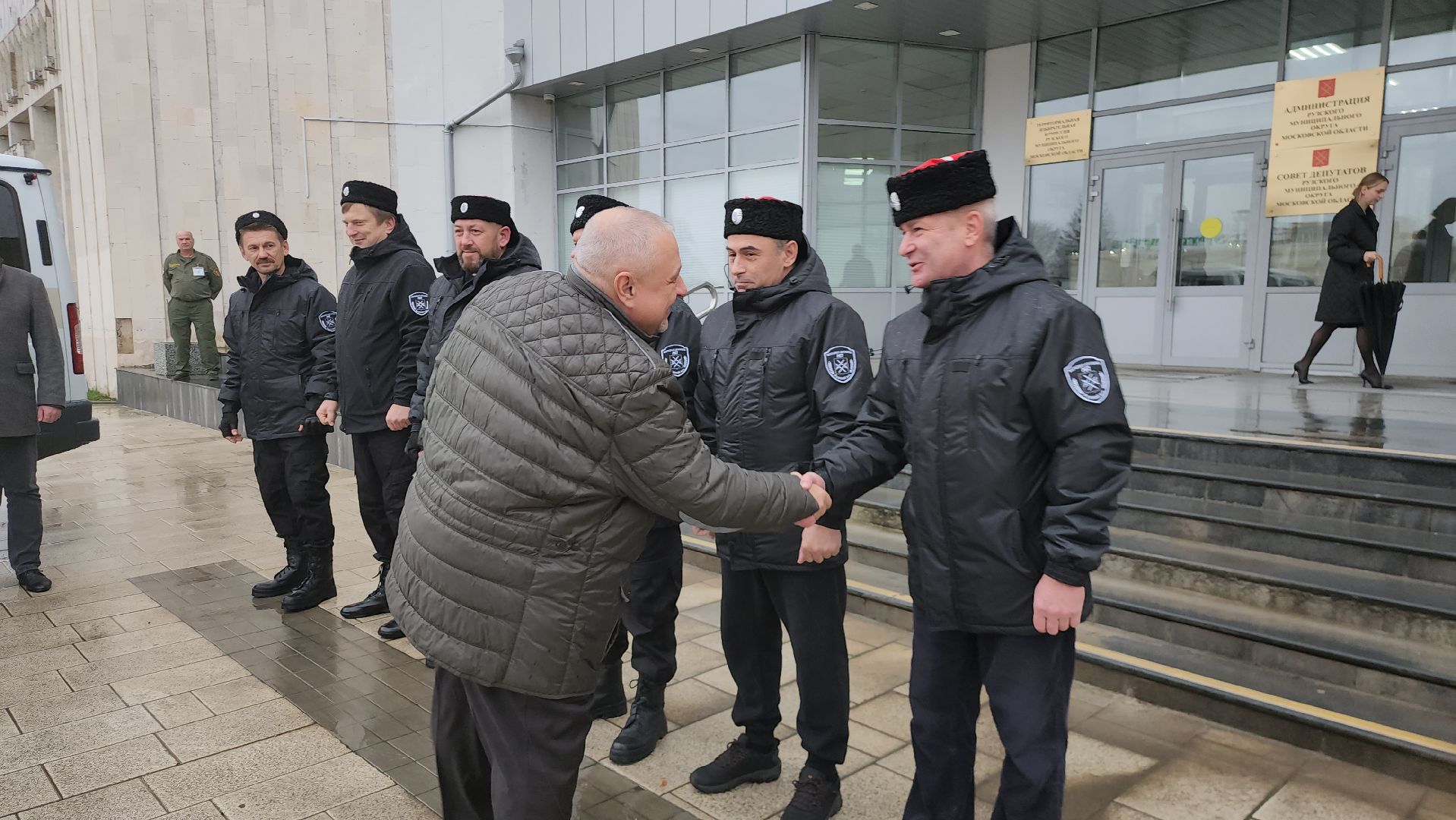 Вручение ключей от автомобиля,  народная дружина, Руза, губернатор московской области, воробьёв,