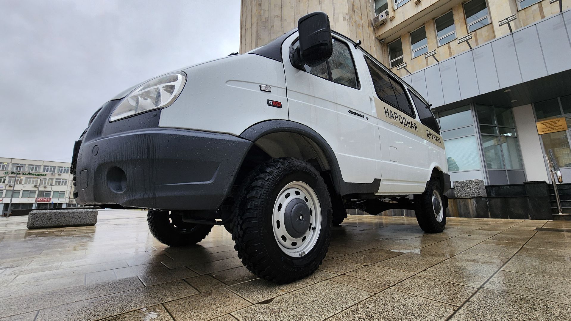 Вручение ключей от автомобиля,  народная дружина, Руза, губернатор московской области, воробьёв,