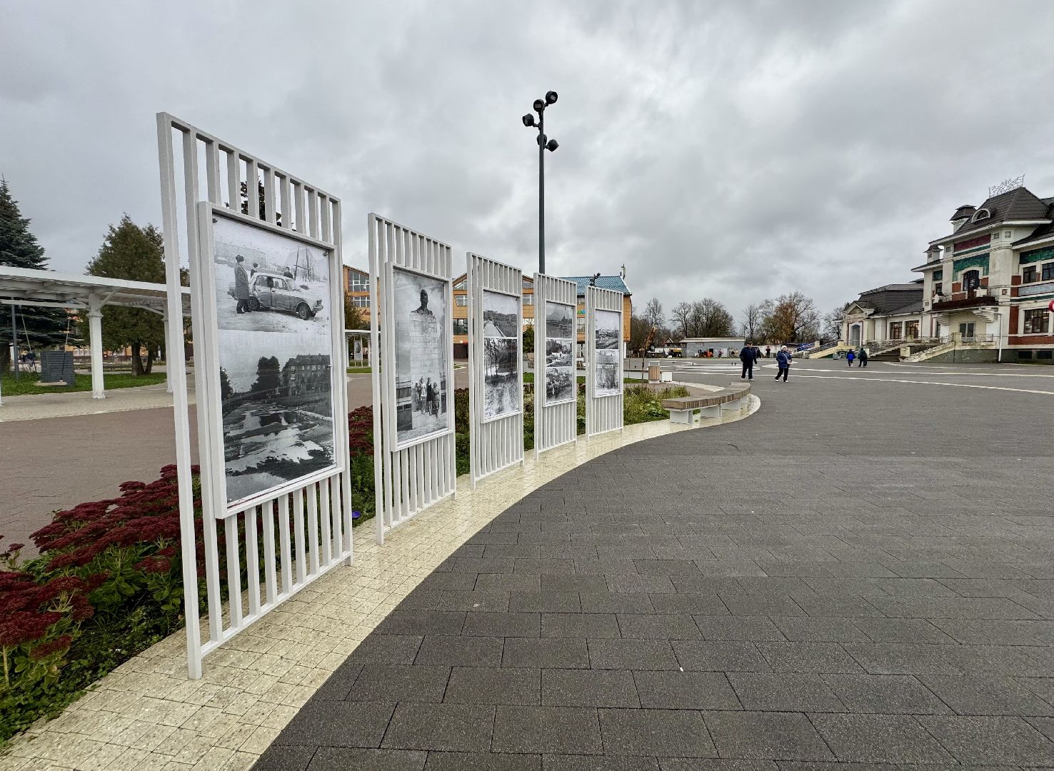 Сергиево-Посадский городской округ, Хотьково, благоустройство площади,