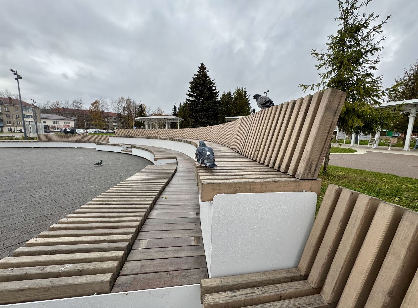 Сергиево-Посадский городской округ, Хотьково, благоустройство площади,