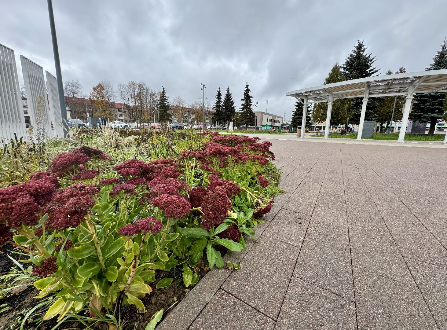 Сергиево-Посадский городской округ, Хотьково, благоустройство площади,