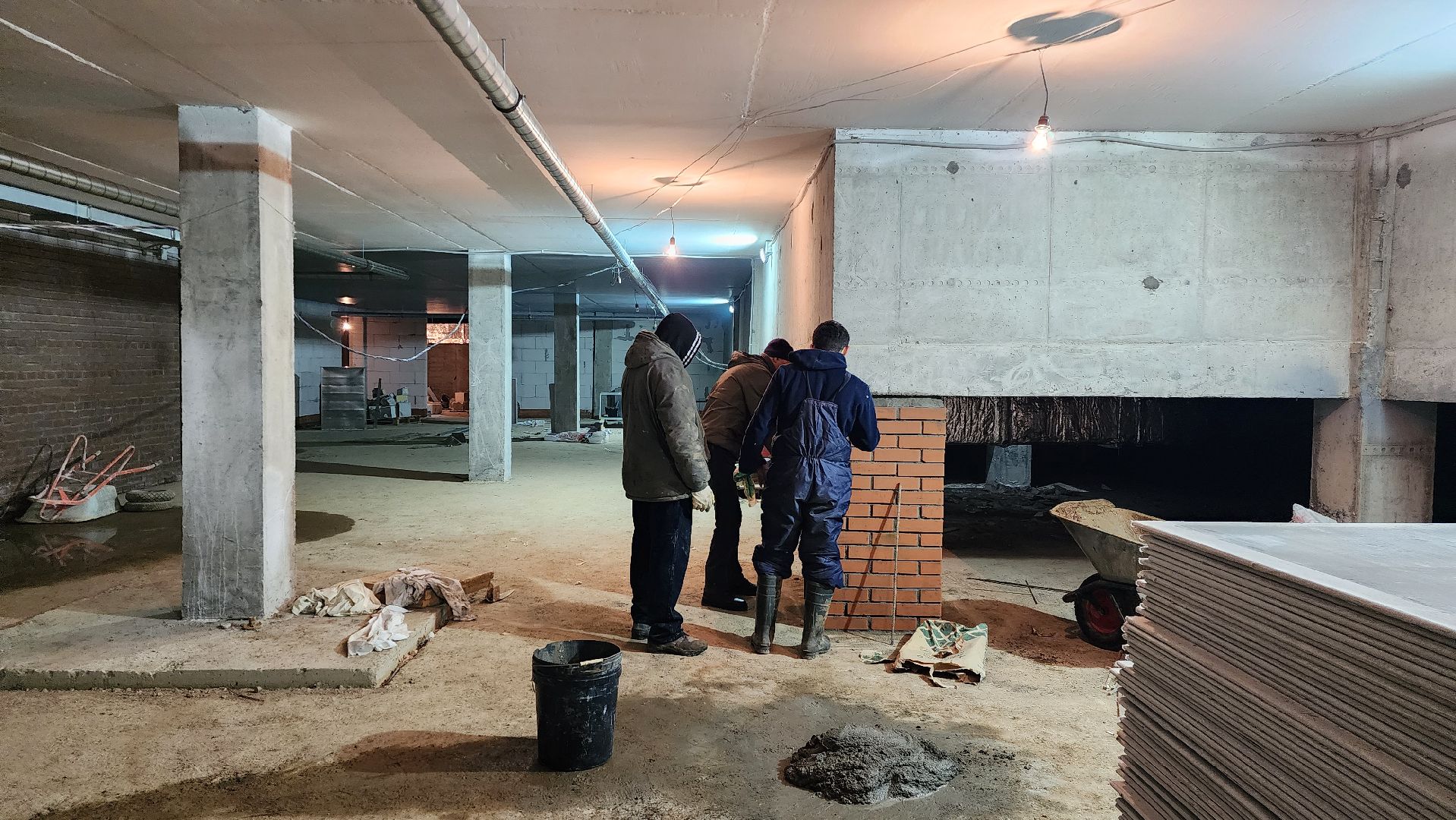 строительство школы, истра,