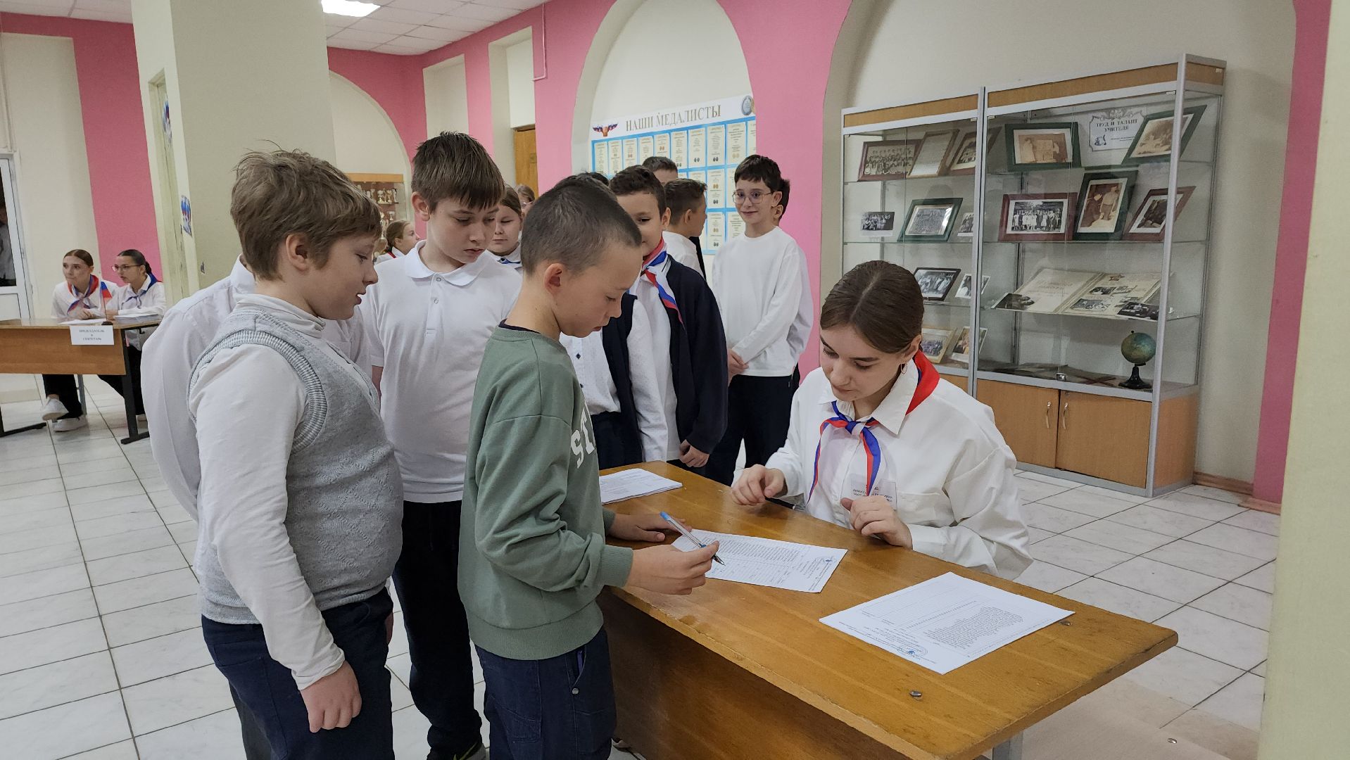 луховицы, выборы в школе, детская дума,образование,