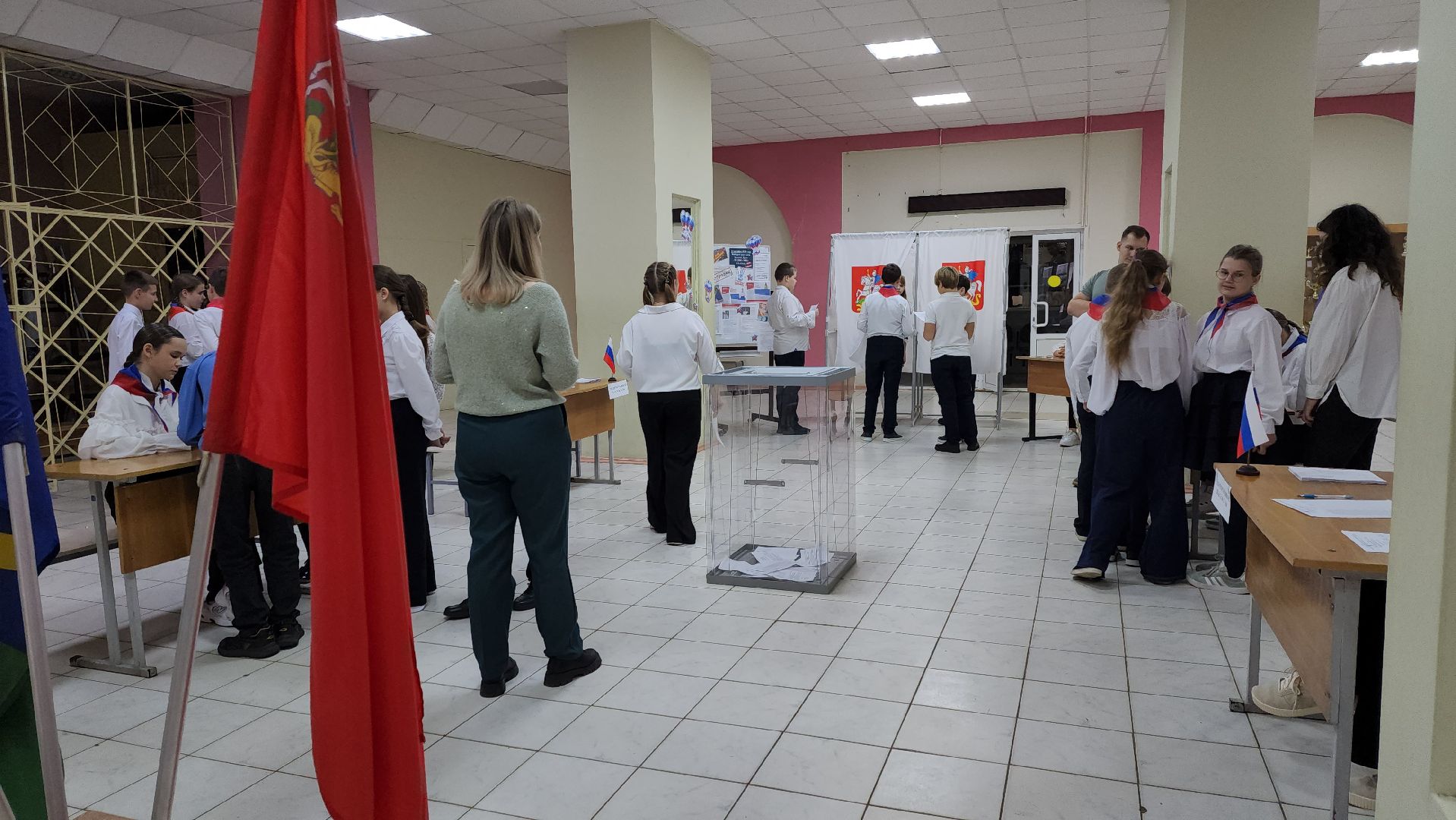 луховицы, выборы в школе, детская дума,образование,