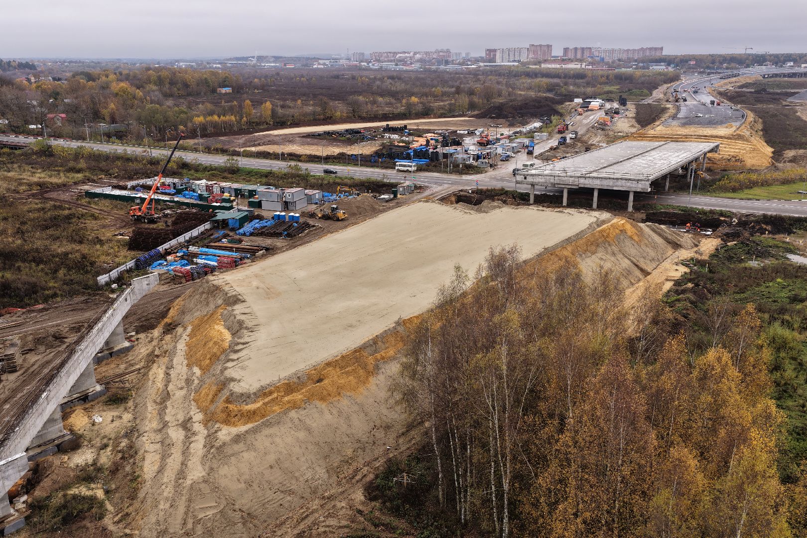 видео с коптера, юла, южно-лыткаринская автодорога,
