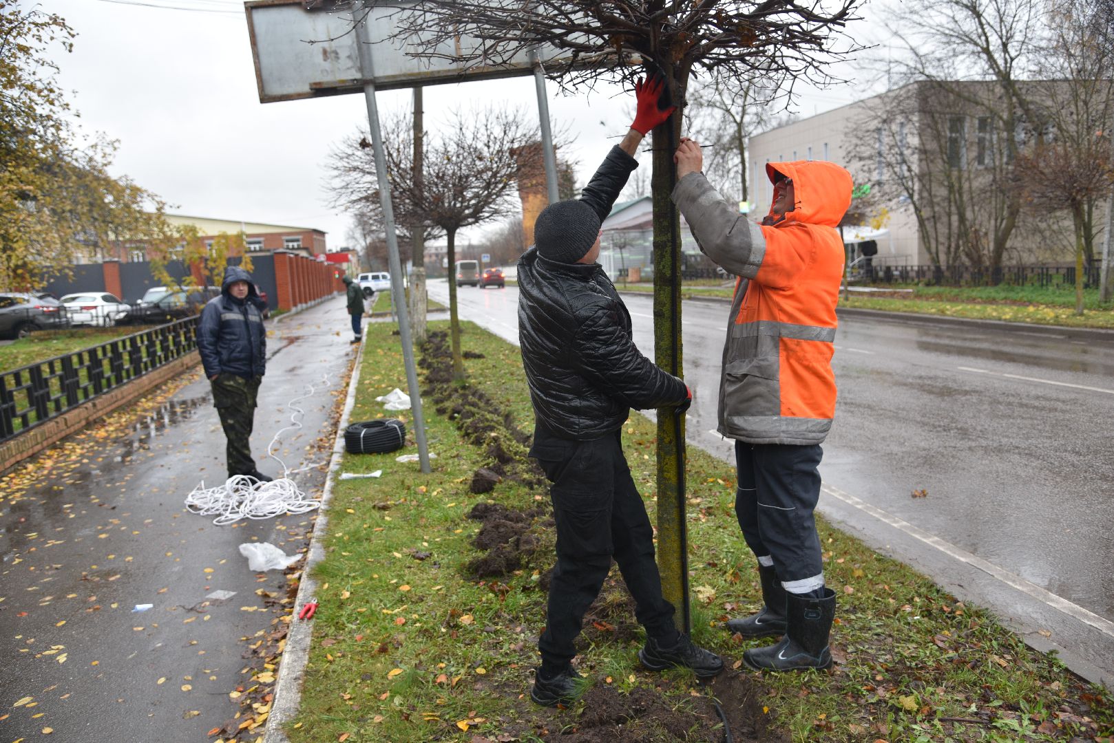лотошино, благоустройство, новый год,