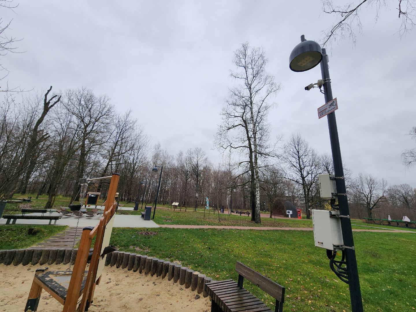 фрязино, видеокамеры системы безопасный регион, видеонаблюдение, лесопарк,