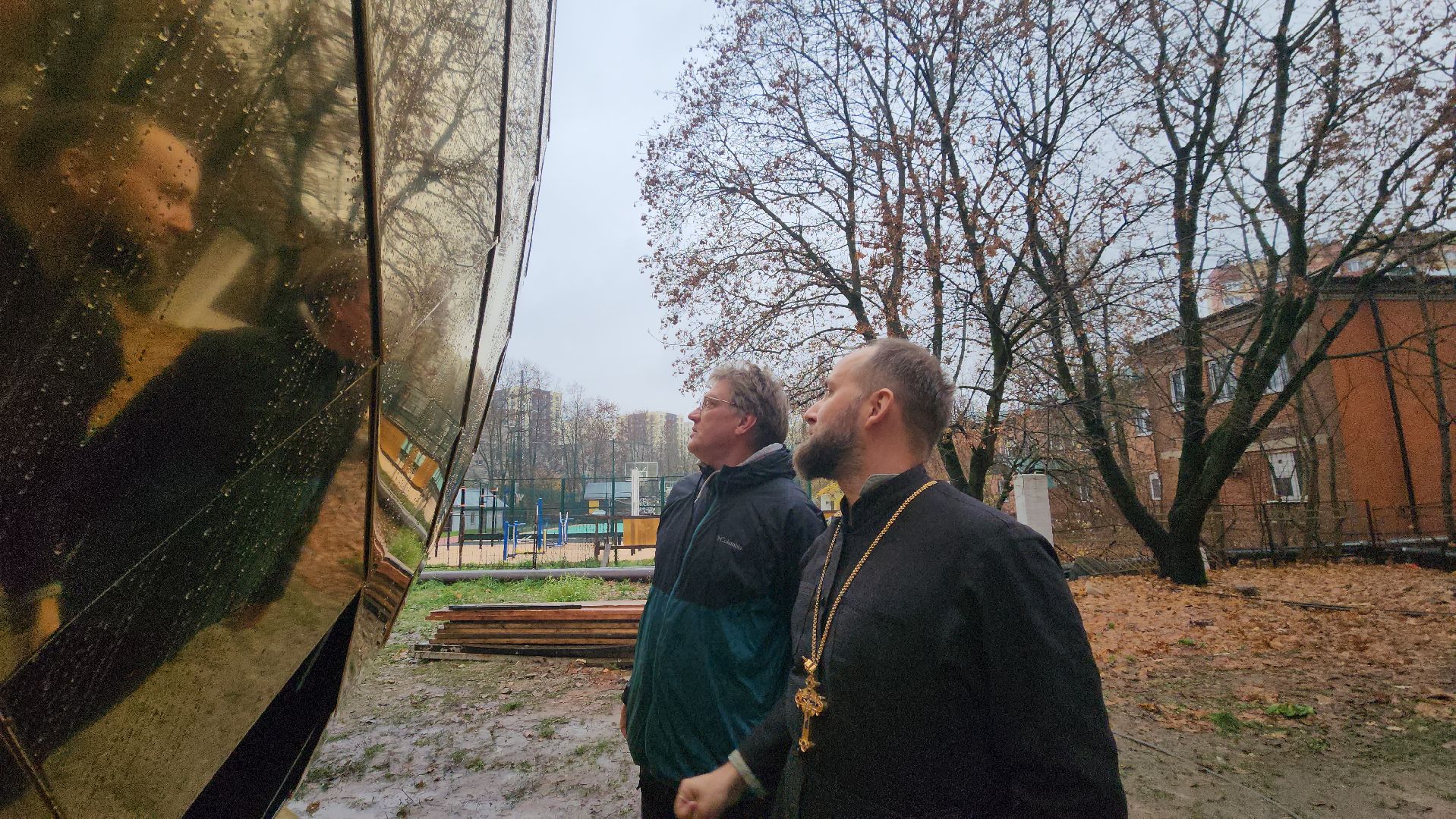 Купол храма, Церковь , Лобня, Храм в Лобне,