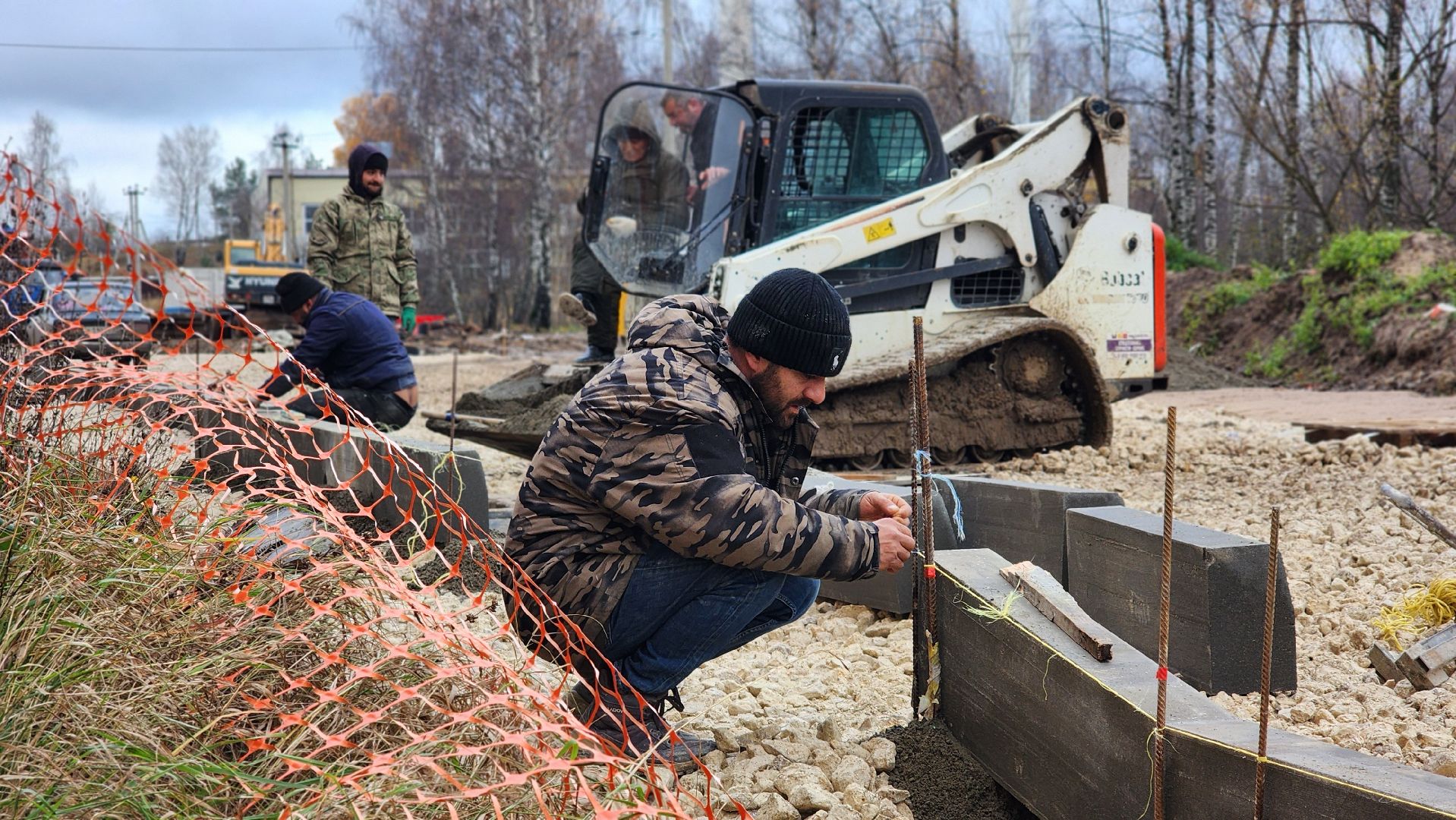дорога, строительство дорог, лосино-петровский,