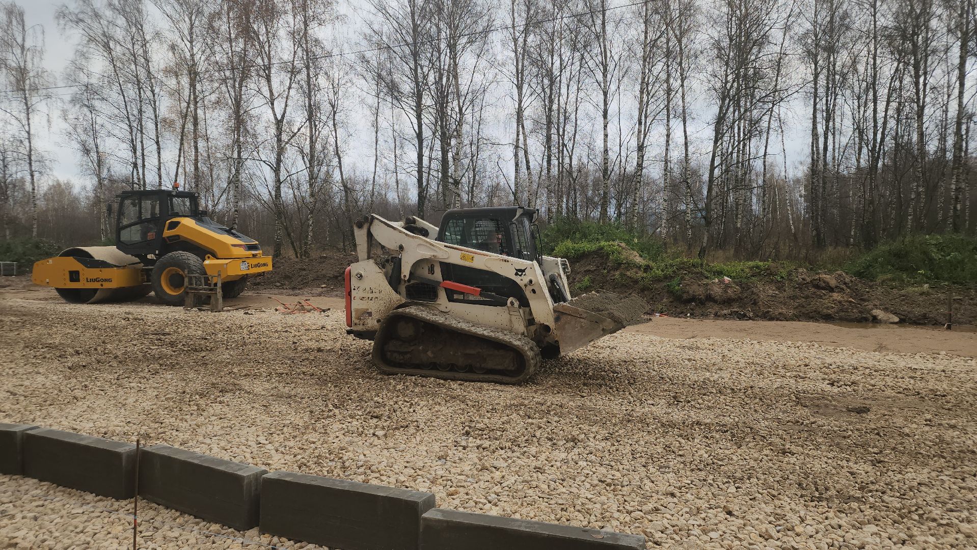 дорога, строительство дорог, лосино-петровский,