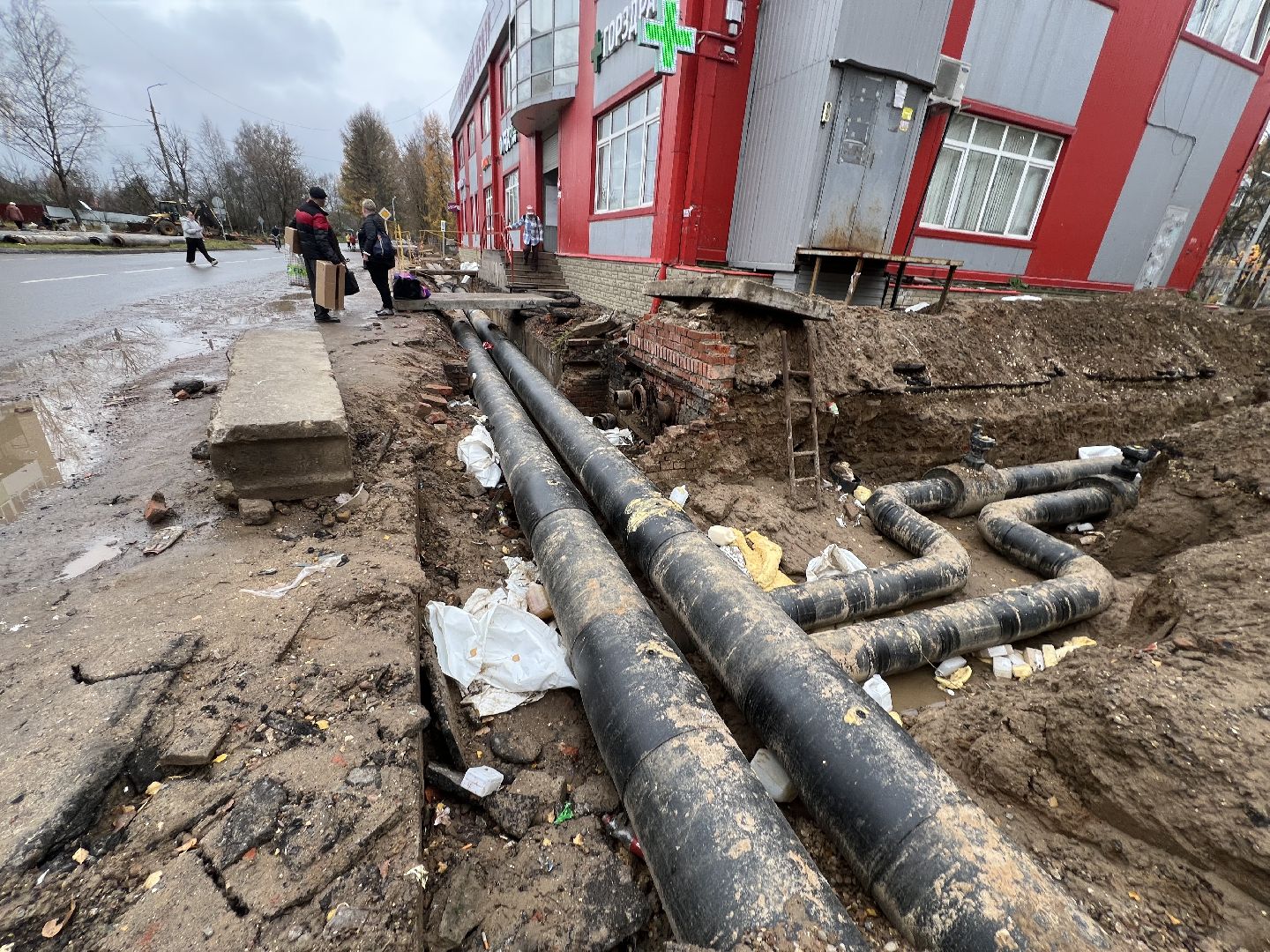 теплосети запрудня, талдомский городской округ, Талдом,