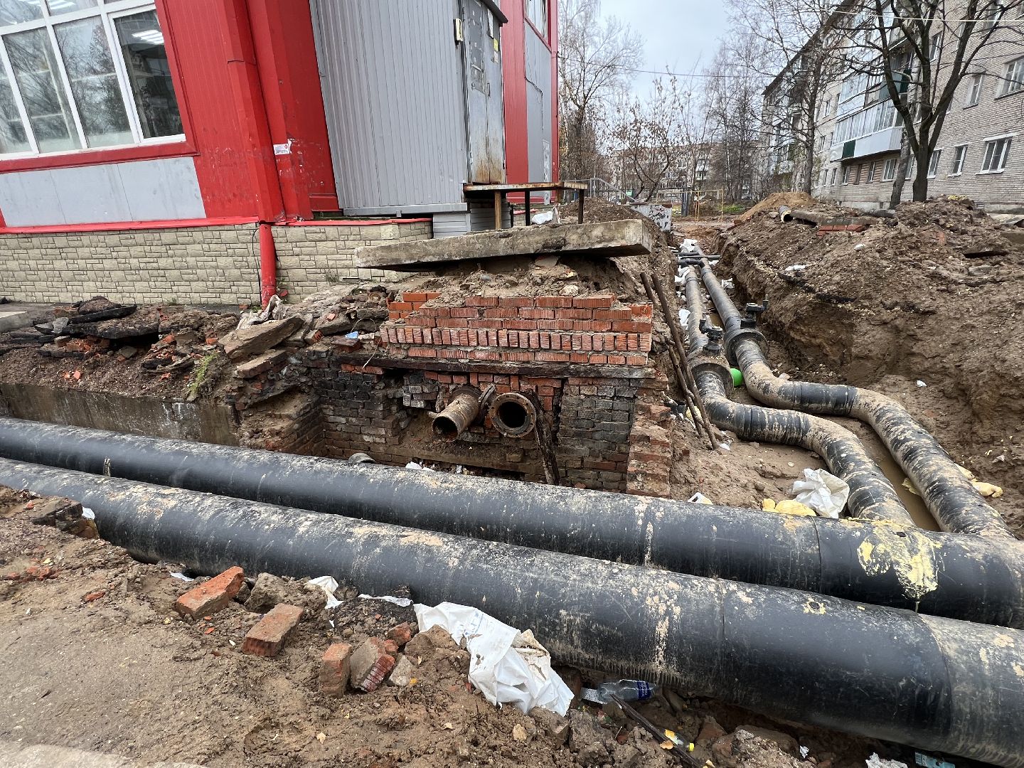 теплосети запрудня, талдомский городской округ, Талдом,