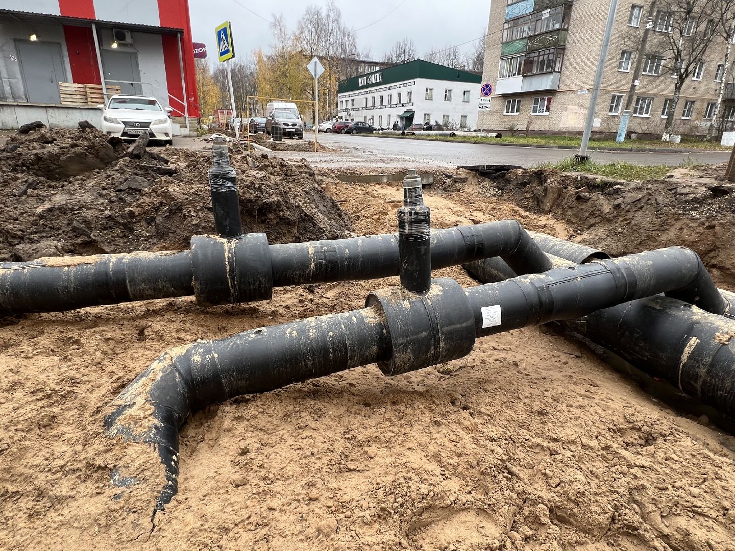 теплосети запрудня, талдомский городской округ, Талдом,