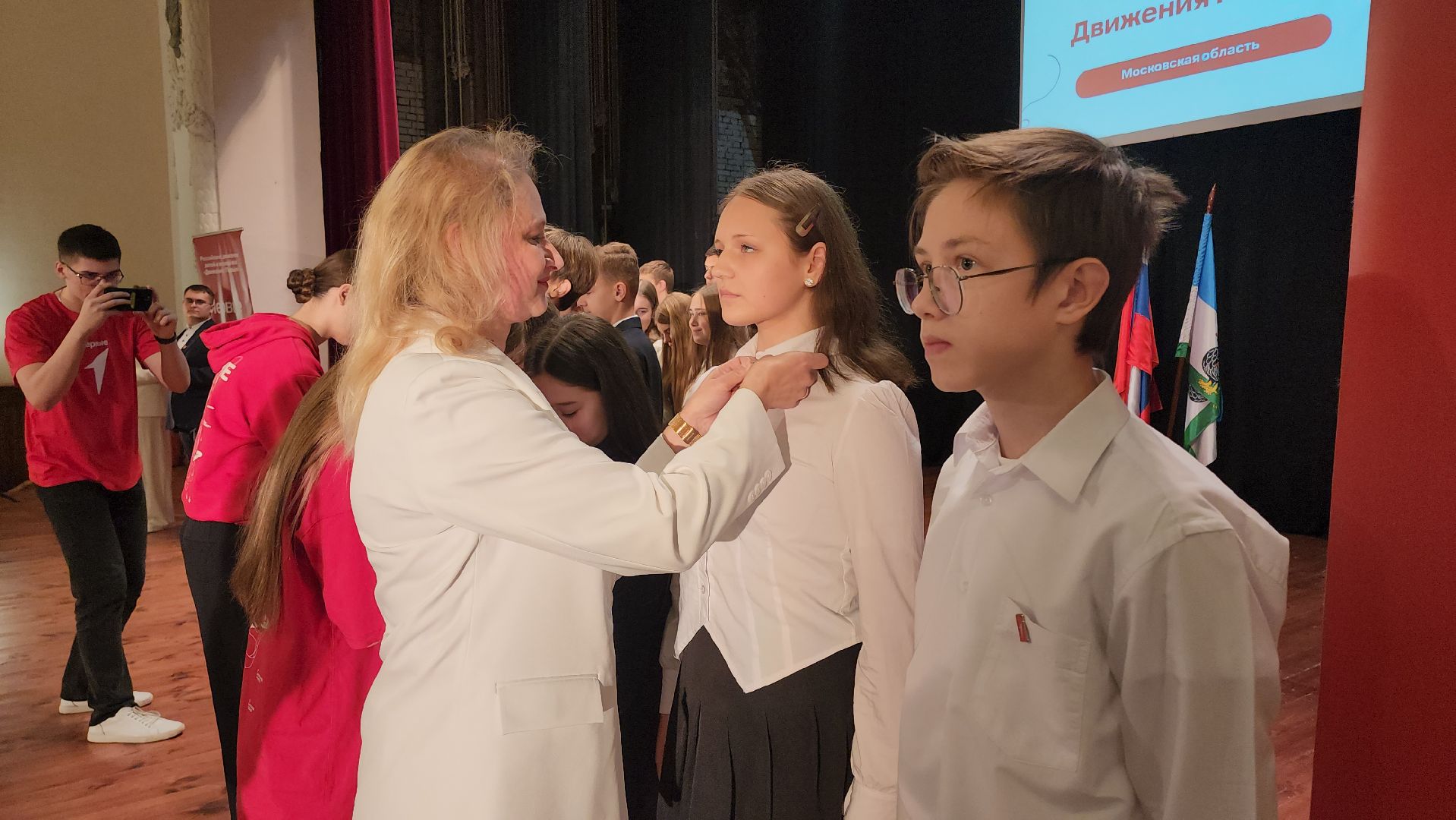 кашира, школьники, движение первых, посвящение,