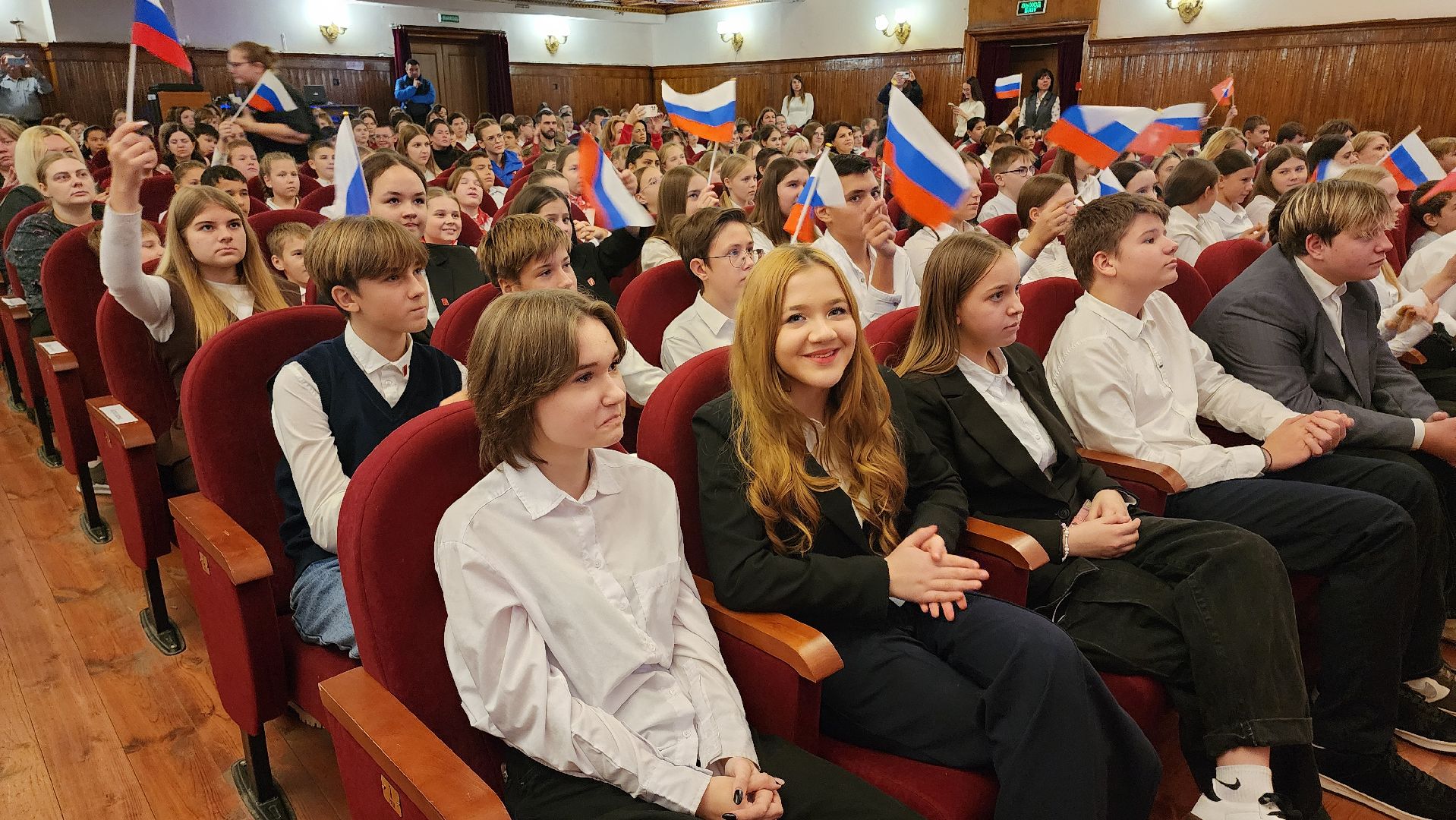 кашира, школьники, движение первых, посвящение,