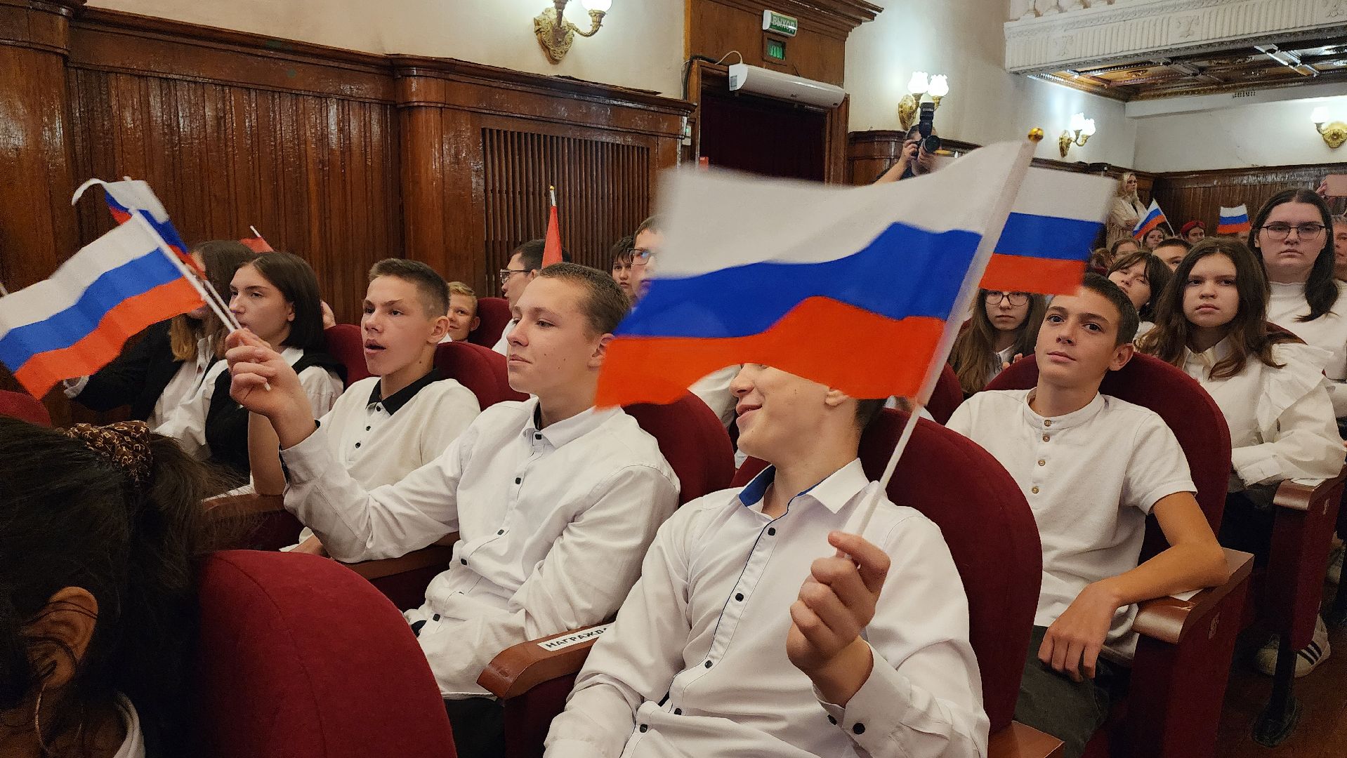 кашира, школьники, движение первых, посвящение,