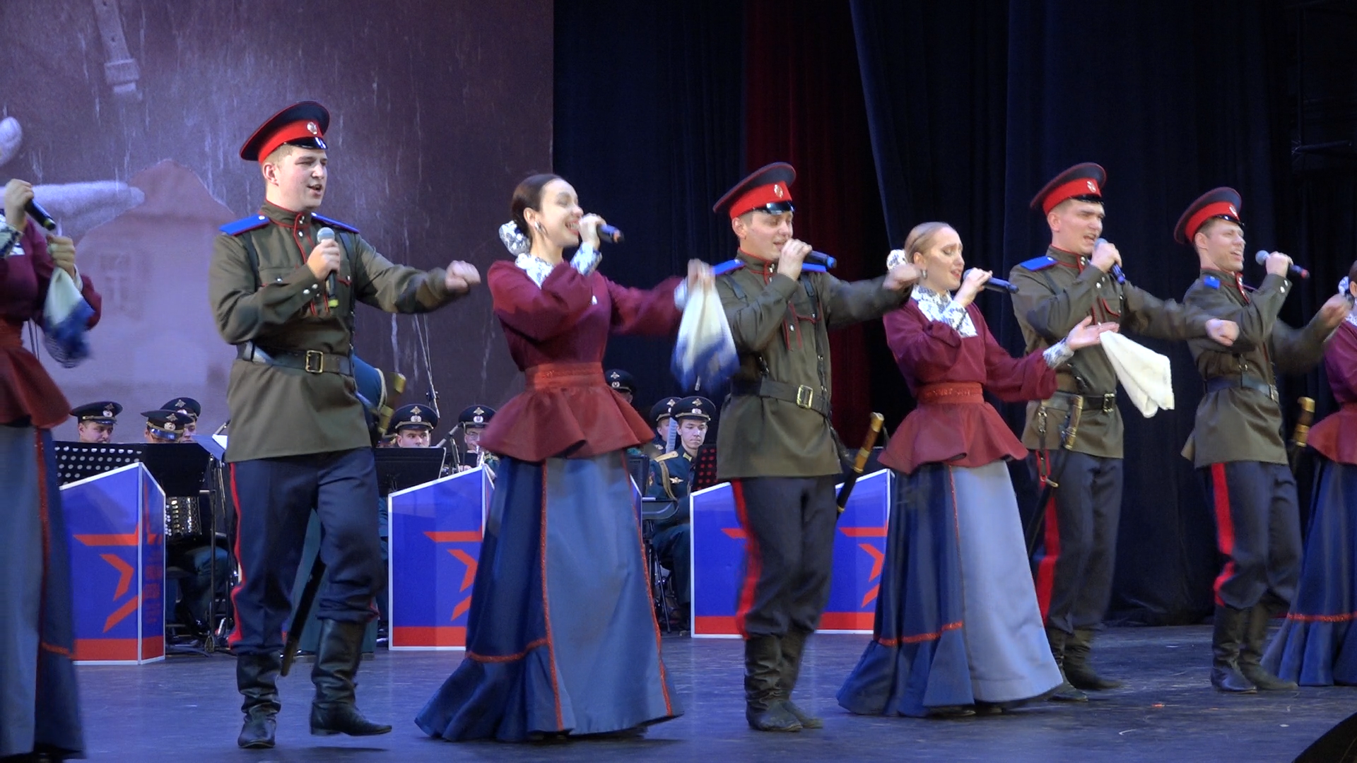 ансамбль рвсн, красная звезда, концерт во власихе, день народного единства, дк,