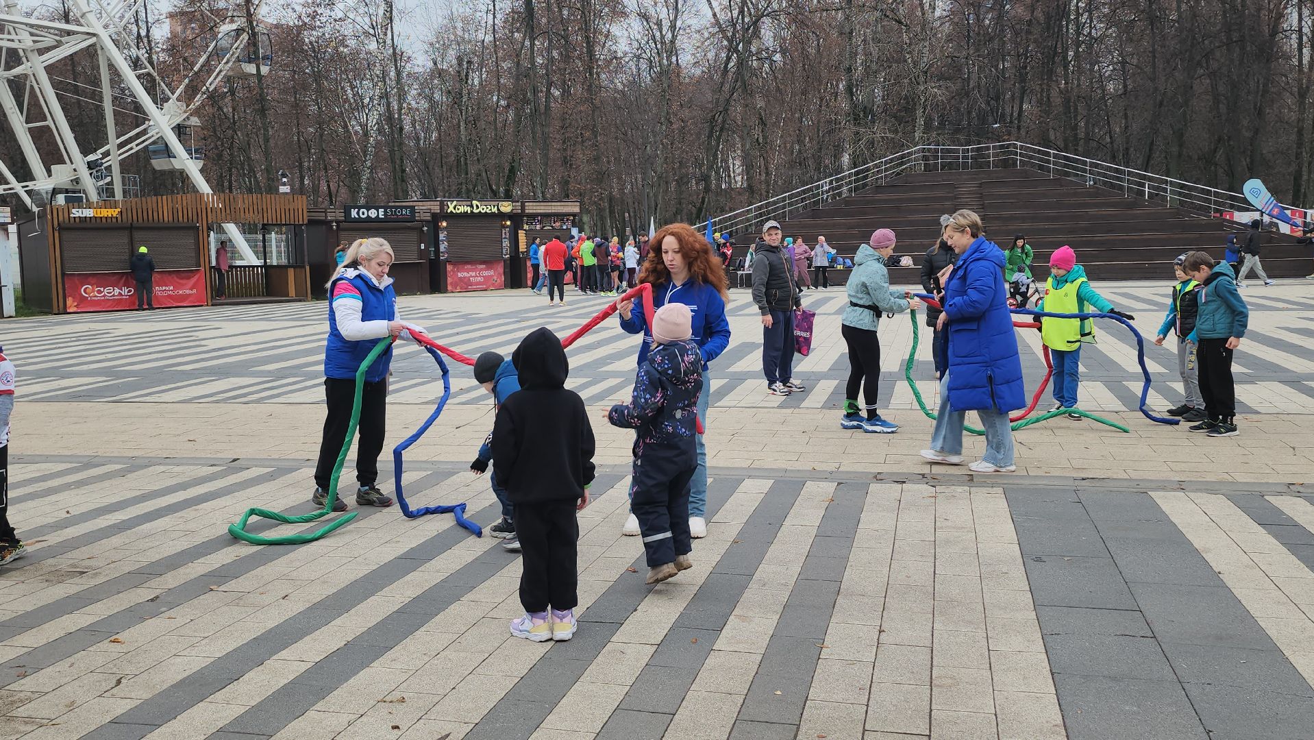 Люберцы, наташинский парк, беговые дорожки,