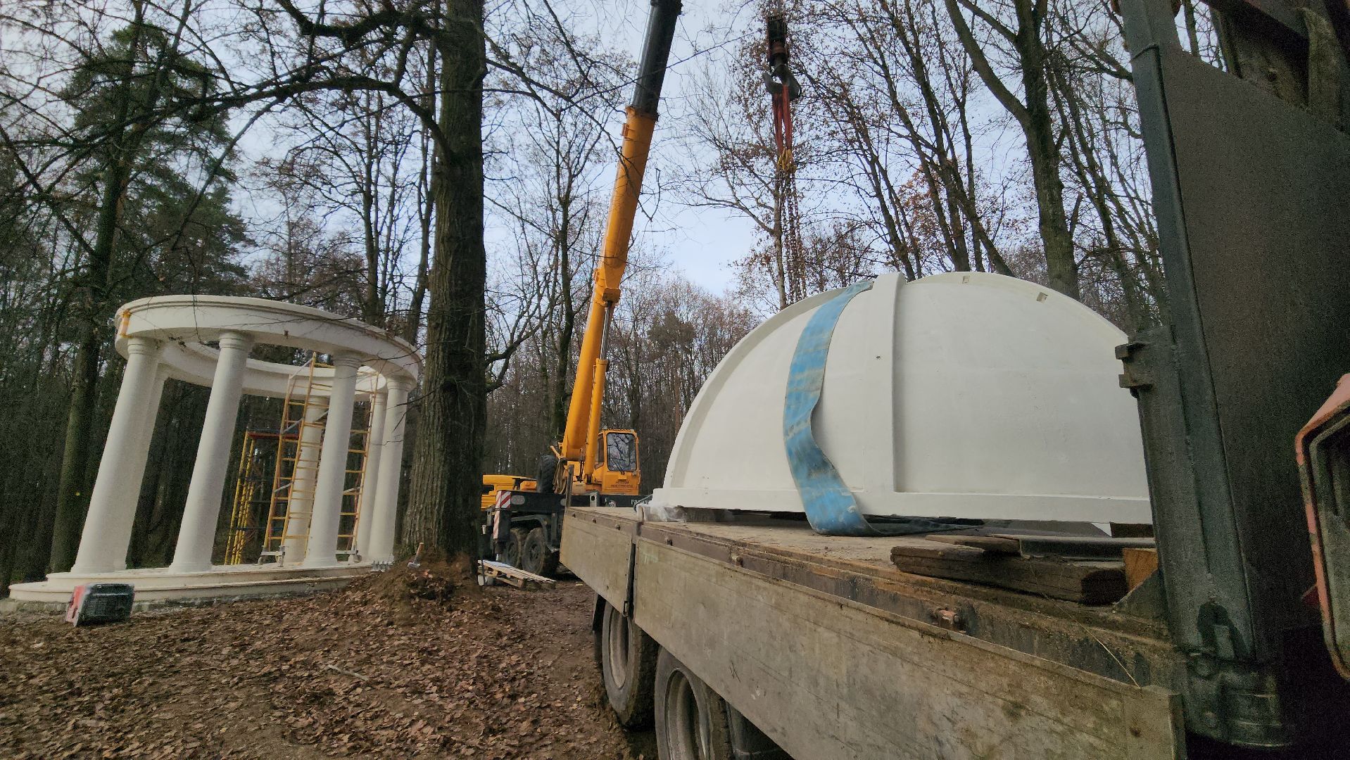 ротонда, красногорск, городской парк,