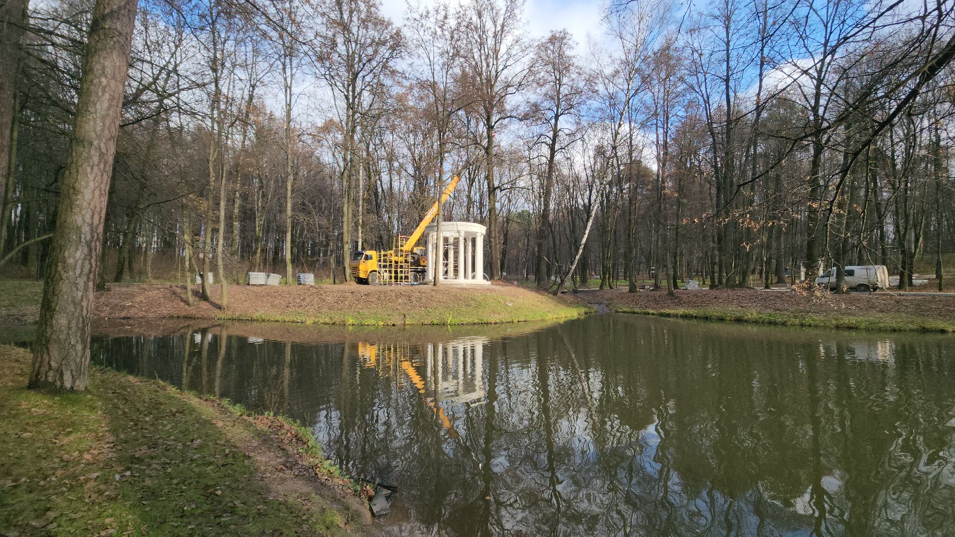 ротонда, красногорск, городской парк,