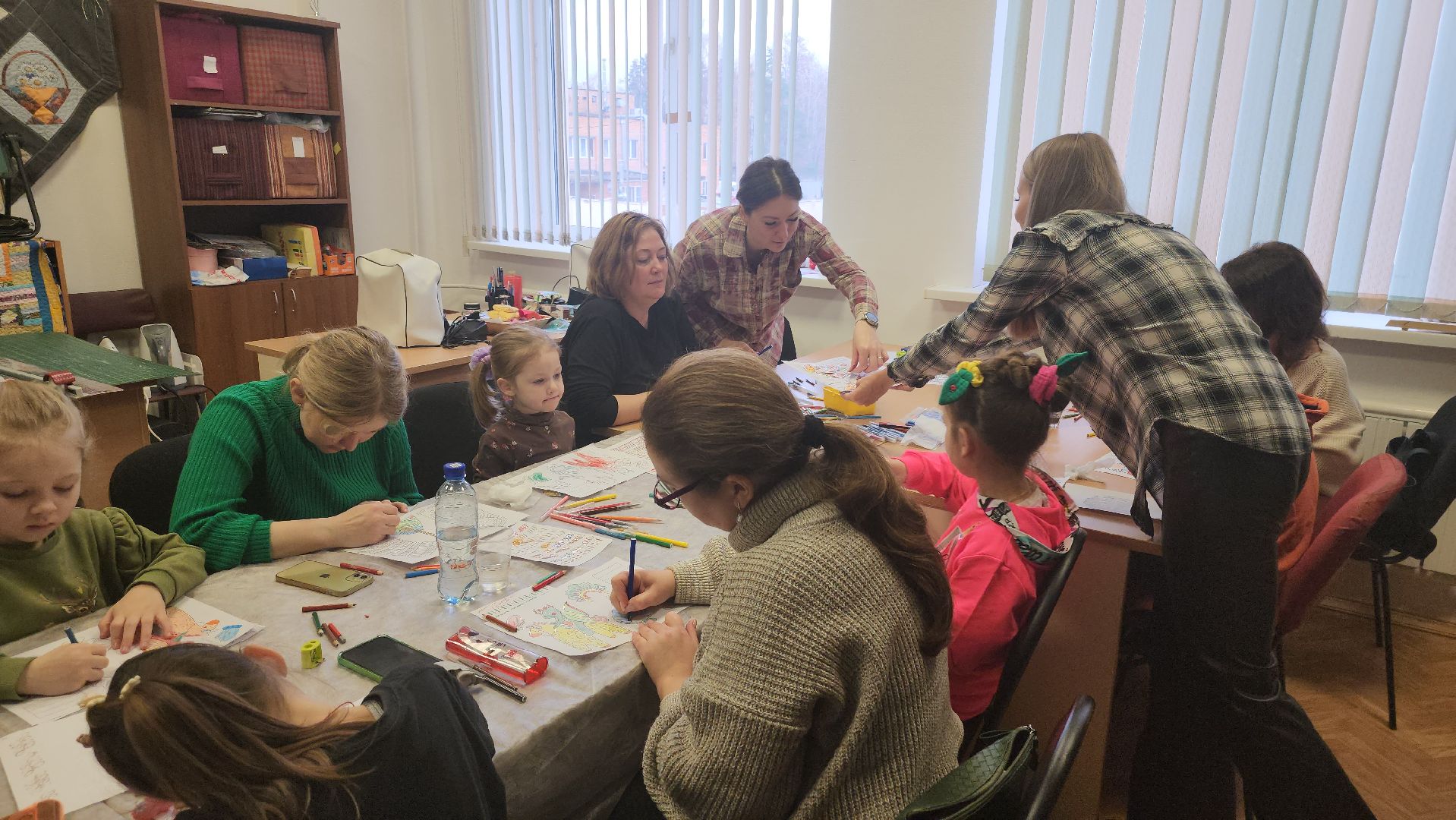 долгопрудный, дк вперед, центр русской культуры, русская калиграфия, роспись русского севера, день народно единства, мастер-класс, дети,