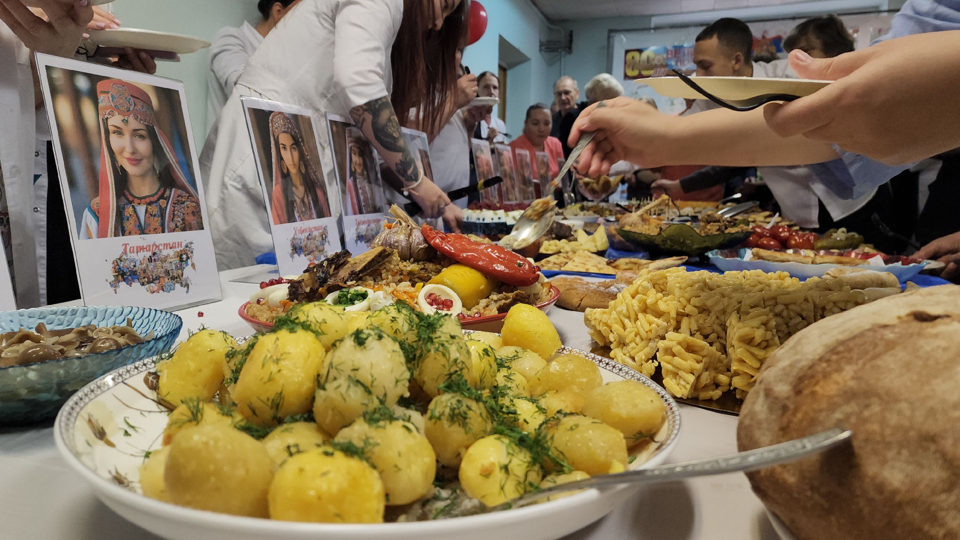 красноармейск, городской округ пушкинский, день народного  единства, кухни народов россии, медсанчасть 154,