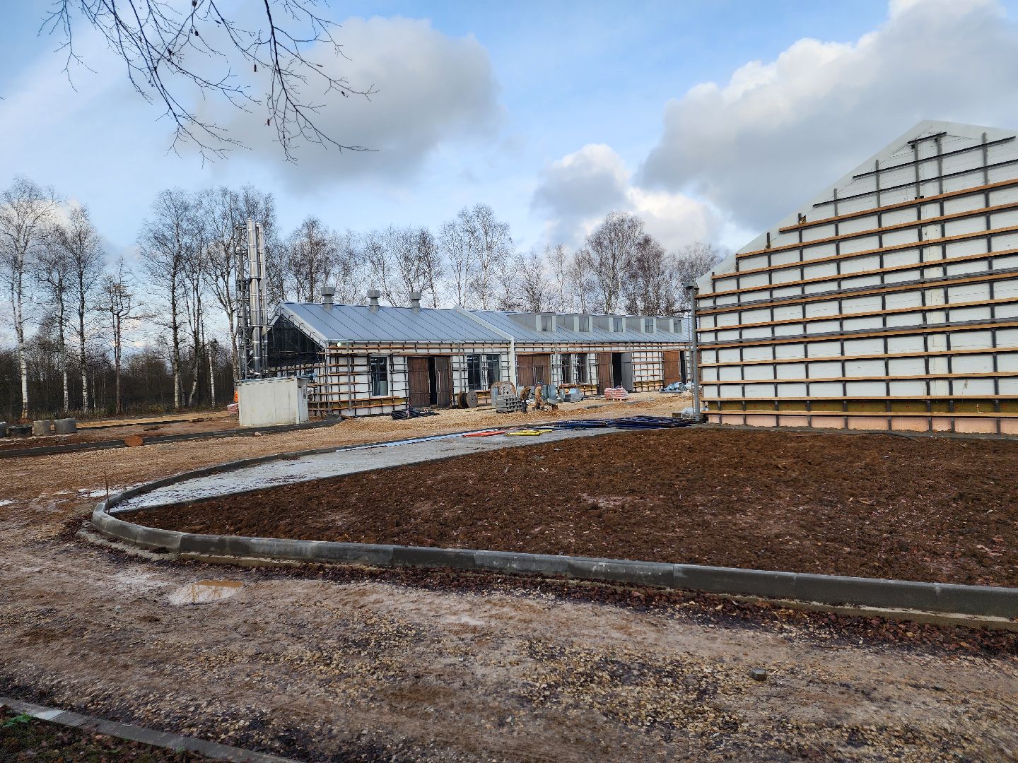 чехов,село мелихово, инженерно-технический корпус, строительство , реконструкция , обустройство автостоянки, парковка, объездная дорога, проезды и проходы, подготовка основы, асфальтирование, спецтехника,поручение губернатора подмосковья,