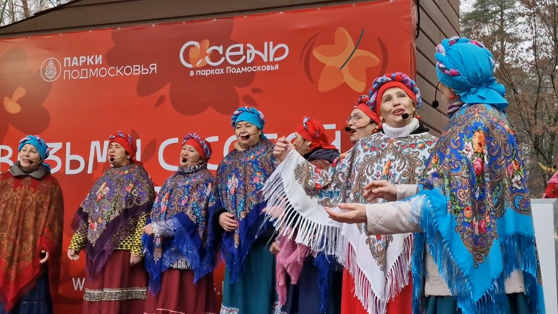 в парке пехорка отпраздновали день народного единства 2025, балашиха,